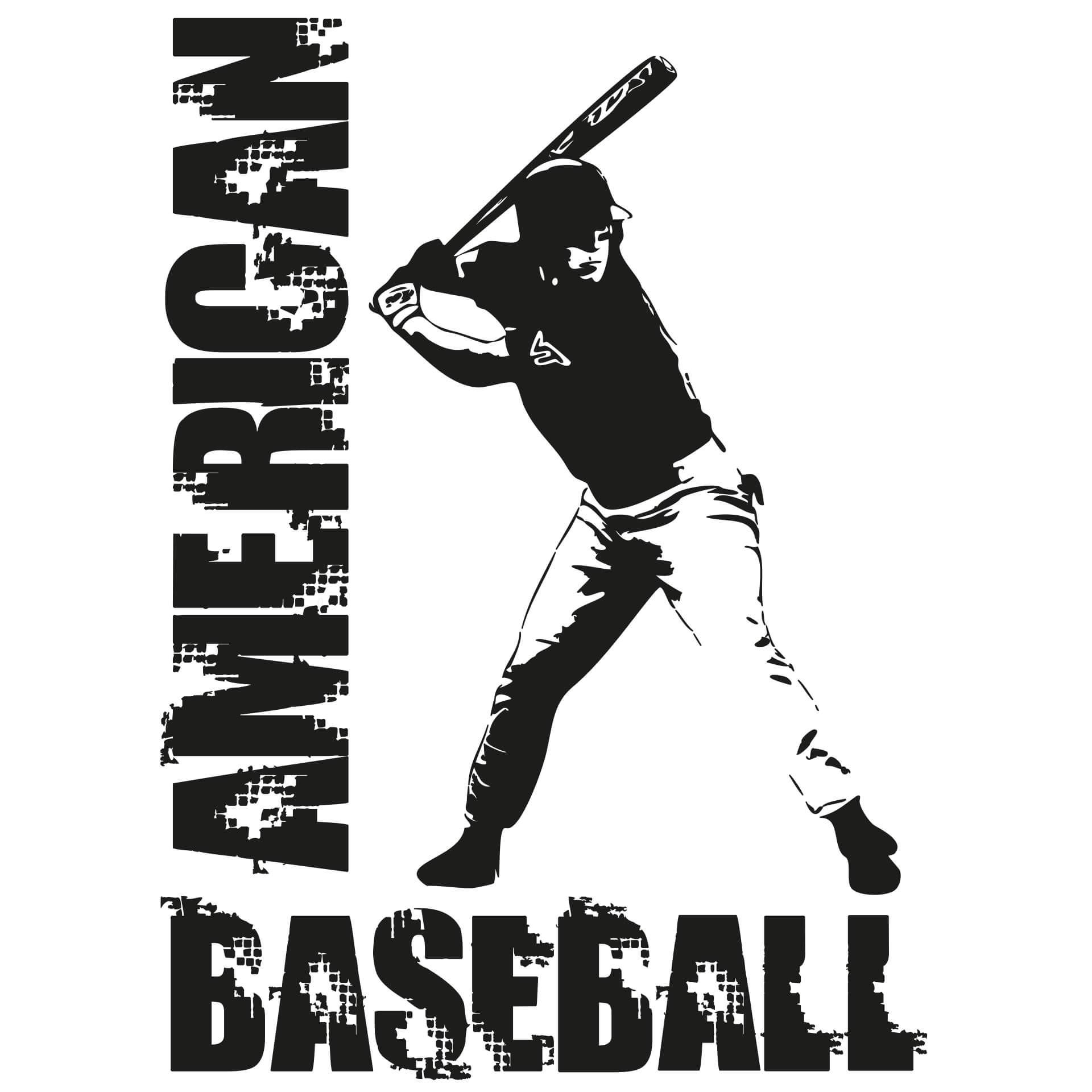 Wallsticker Baseball 03
