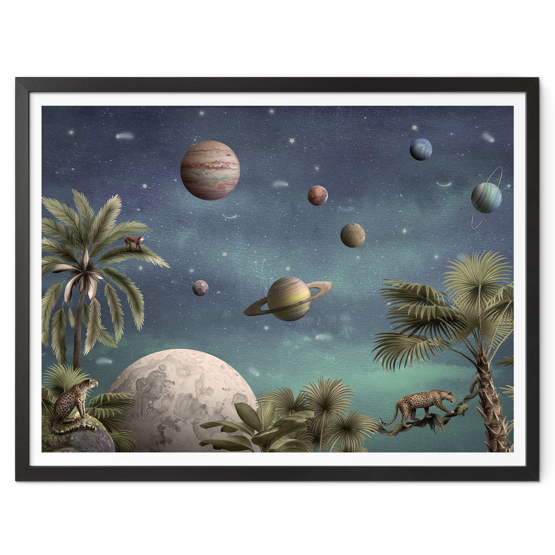 Poster Kikki Belle - Tropical Fantasy In Space