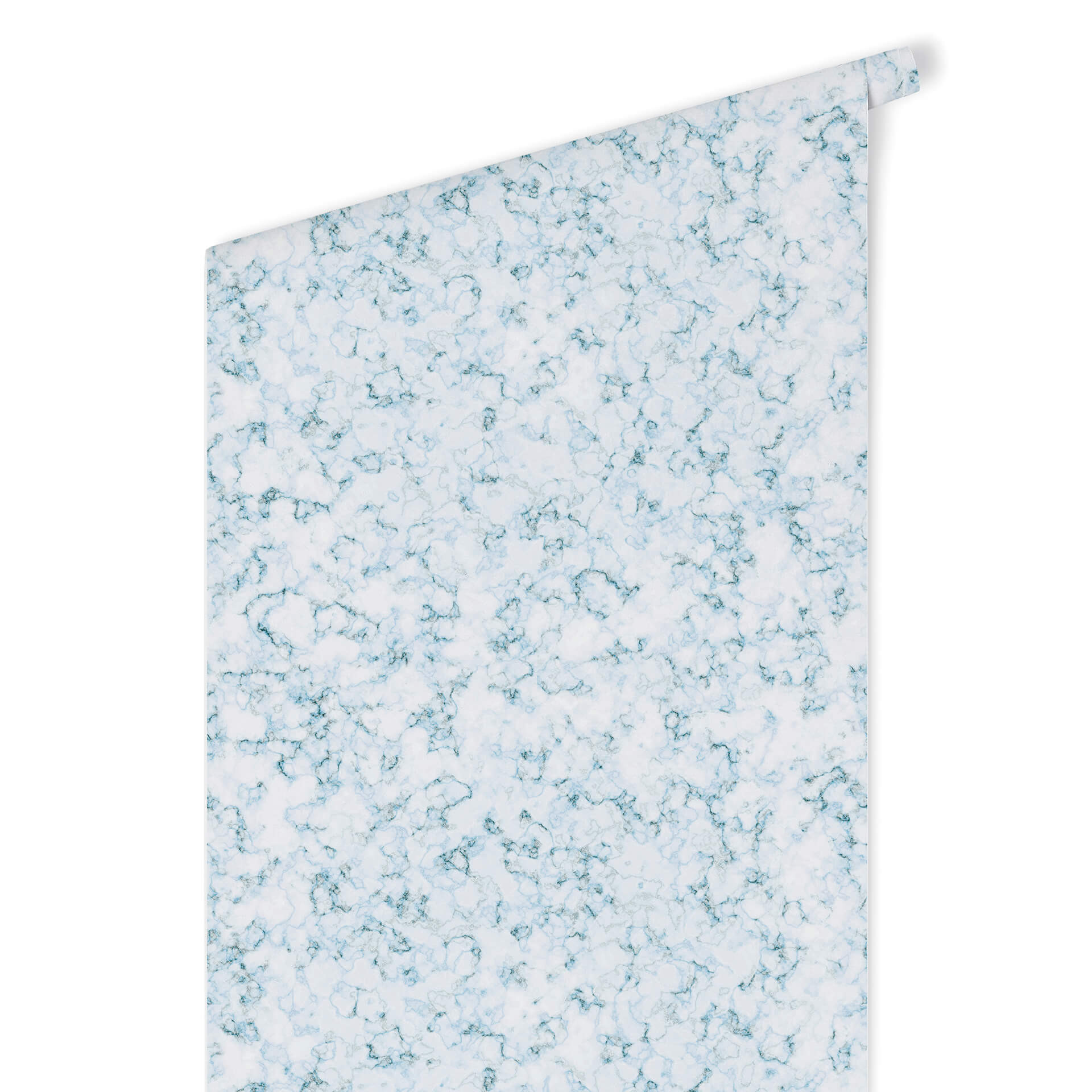Patroonbehang – Marmer – blauw