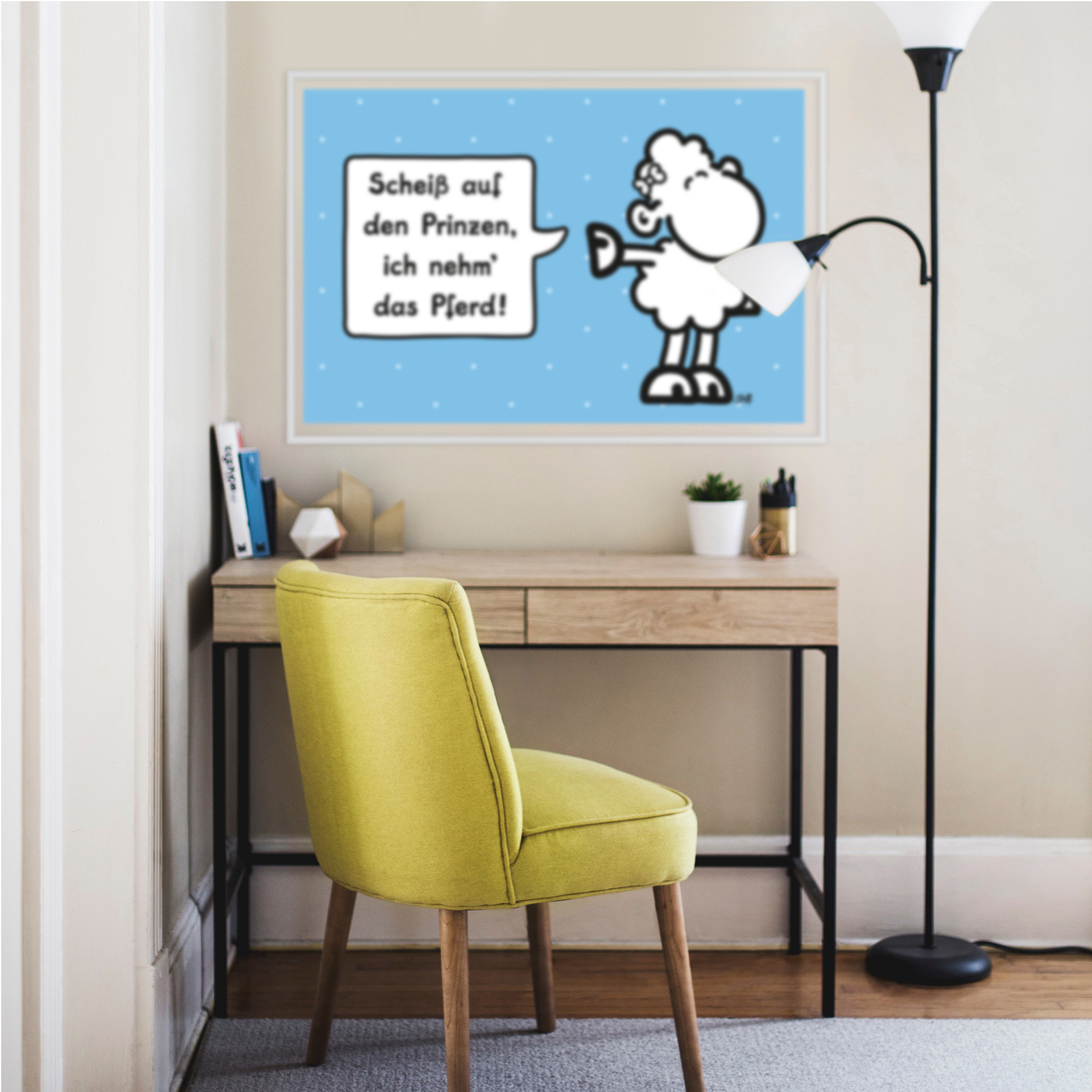 Wallprint W - sheepworld Worthelden Prinz