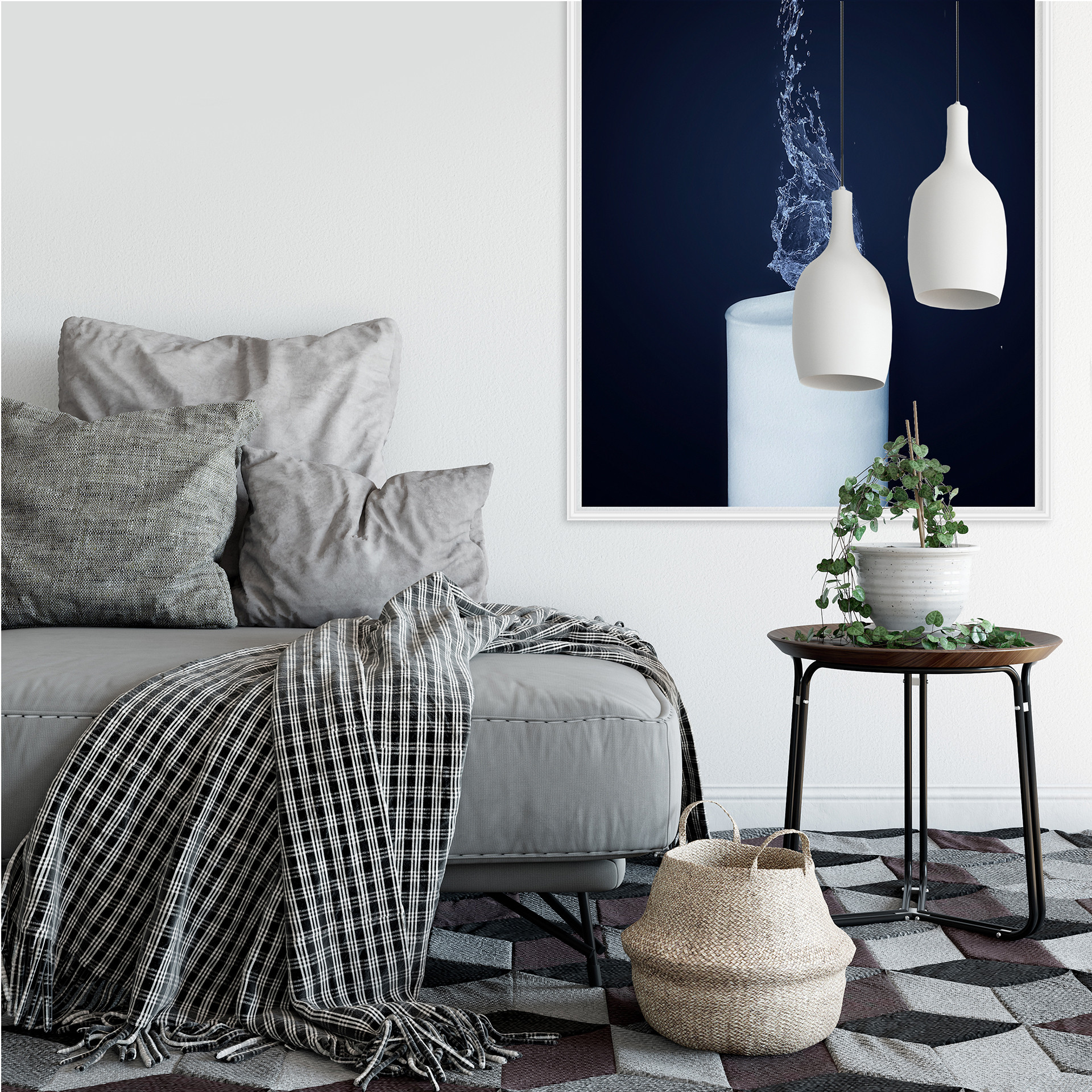 Wallprint Erloschen