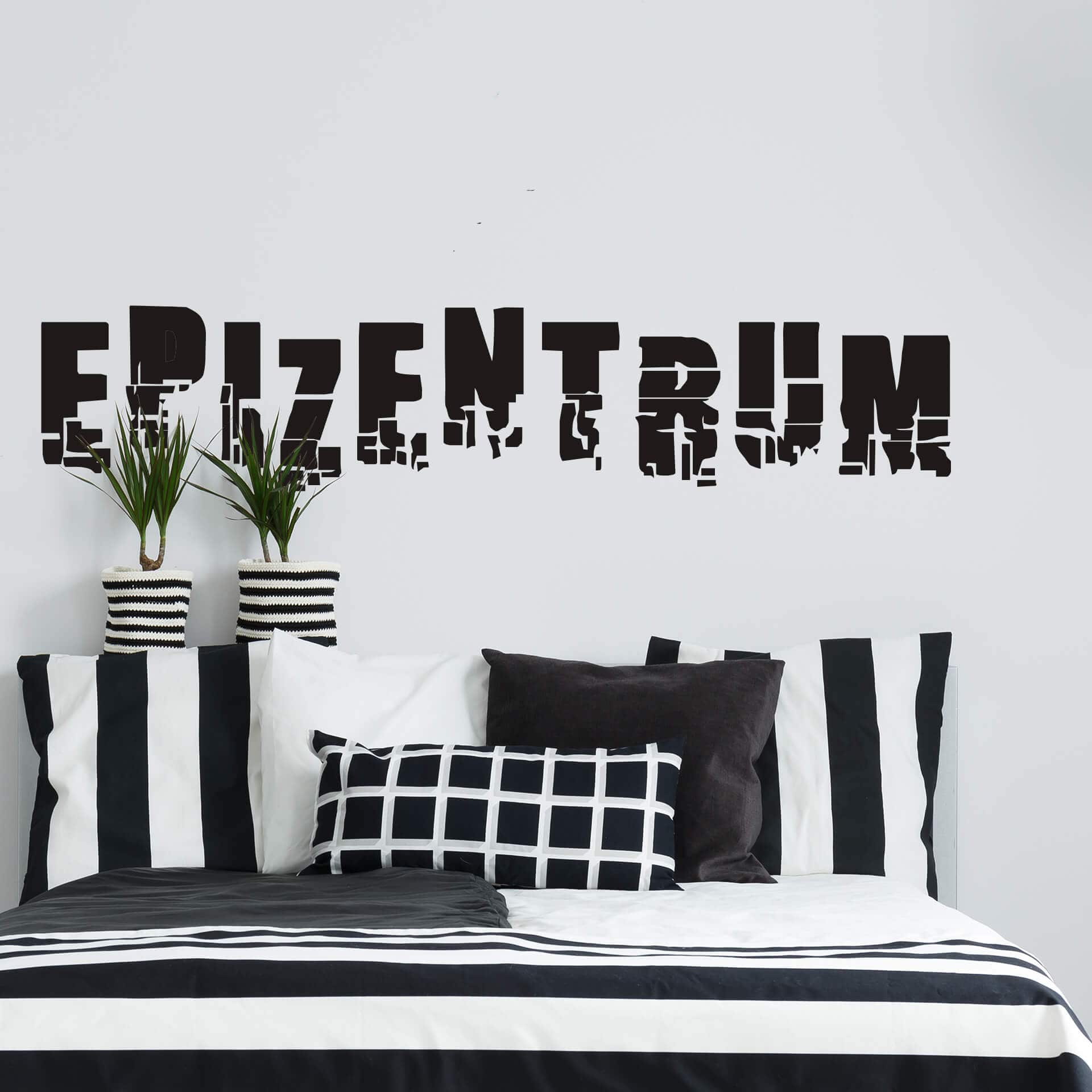Wandtattoo Epizentrum
