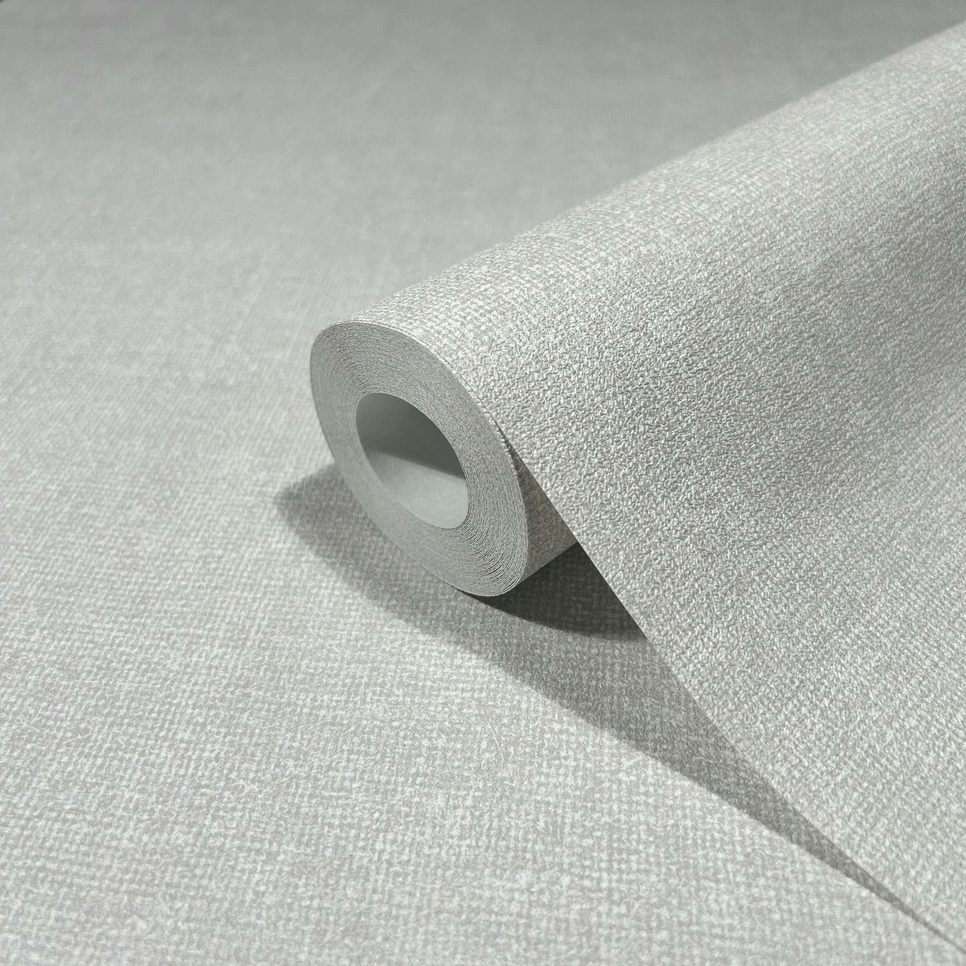 Vliesbehang modern structuur effen grijs uni