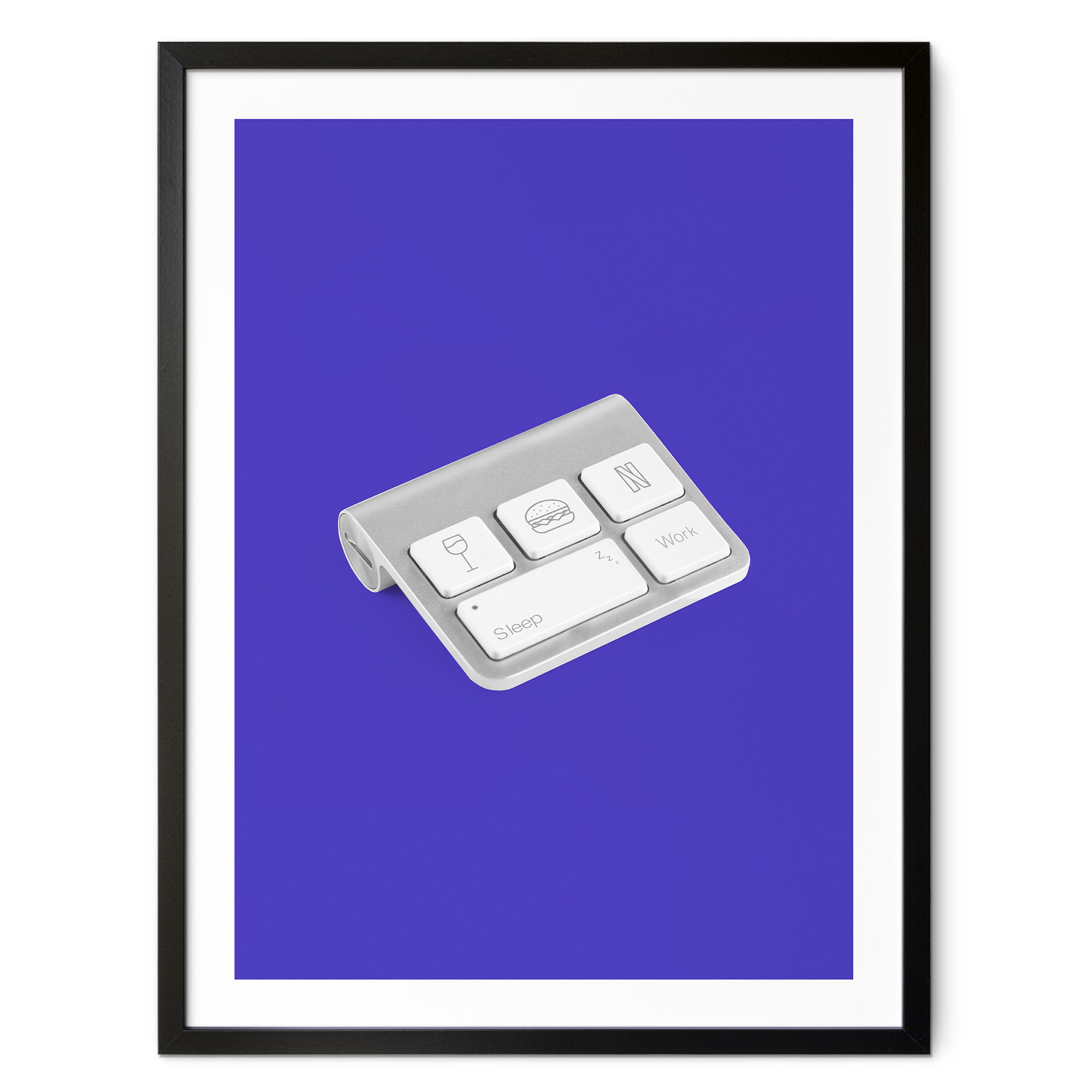 Poster Tastatur des Lebens - Pozdniakov