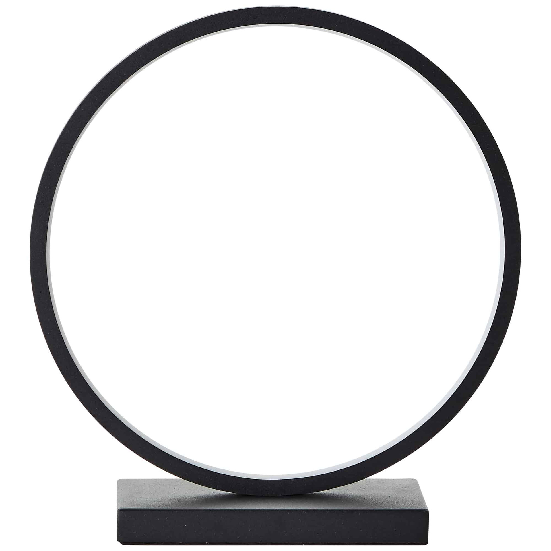 Tischleuchte Elea, schwarz, 25,8 x 27,8, Metall Lampe