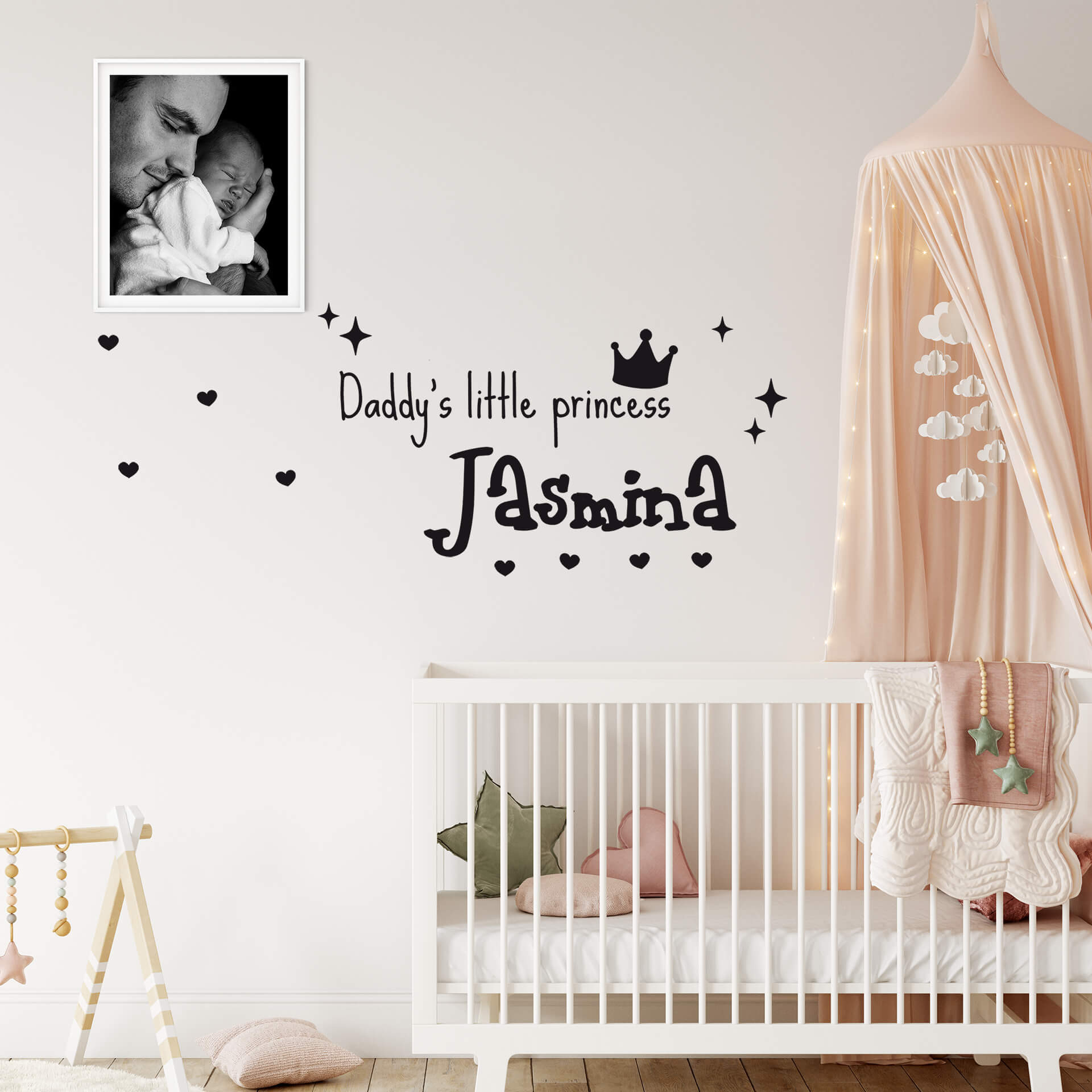 Wallsticker - + Navn Daddy's little Princess