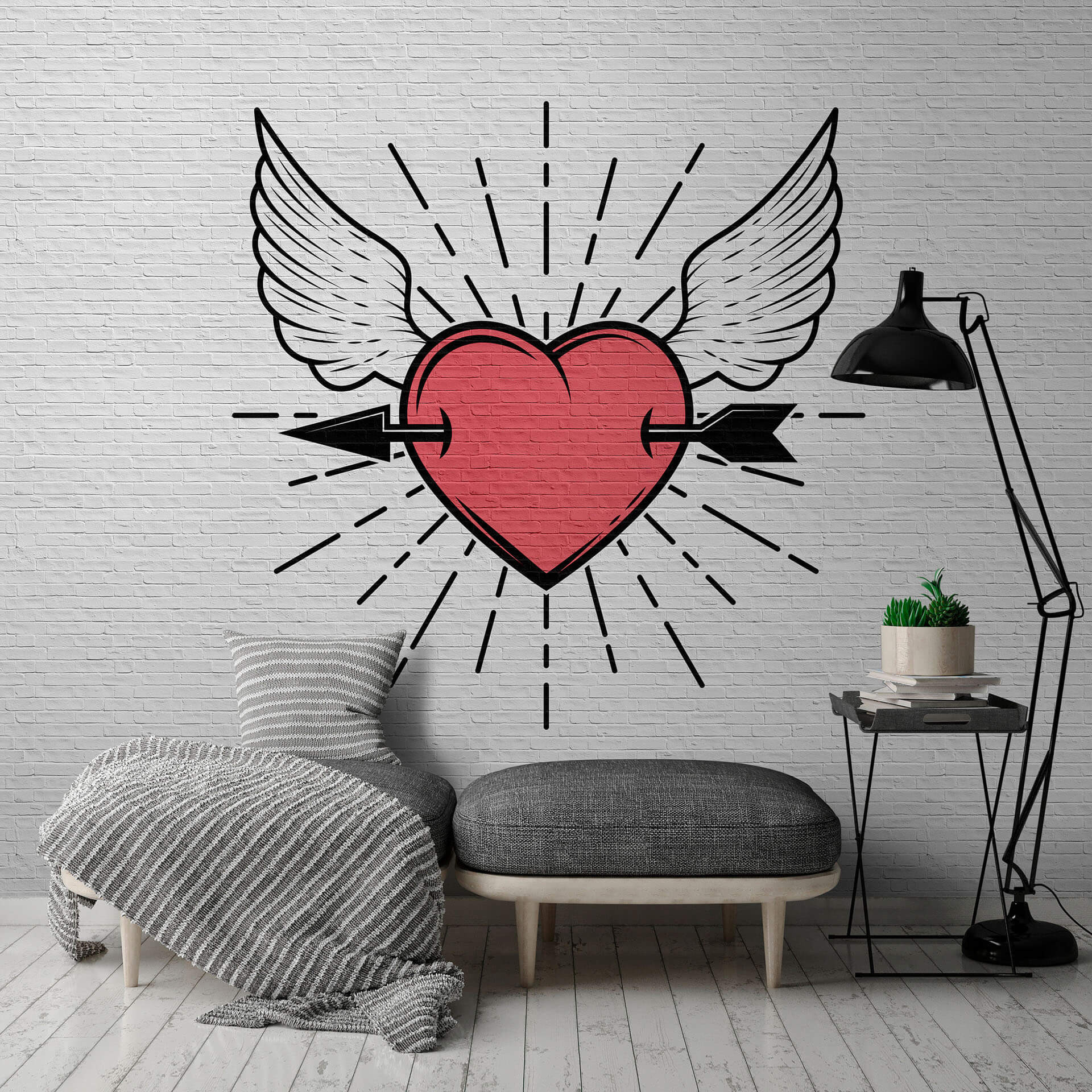 Livingwalls papier peint photo Walls by Patel 2 tattoo you 1