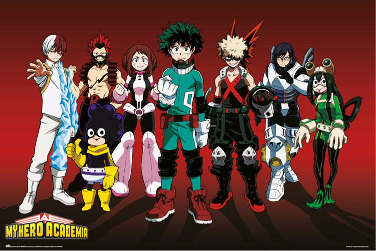 Poster, Filmposter My Hero Academia - Hero Version 91,5x61 cm