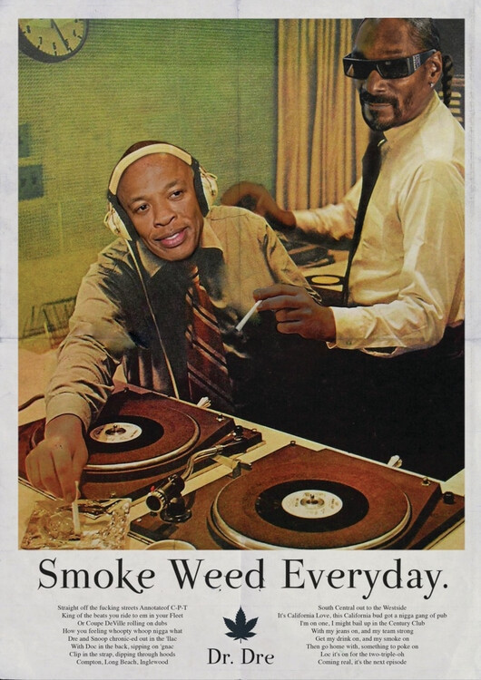 Poster Ads Libitum - Smoke, Plakat (40 x 60 cm)