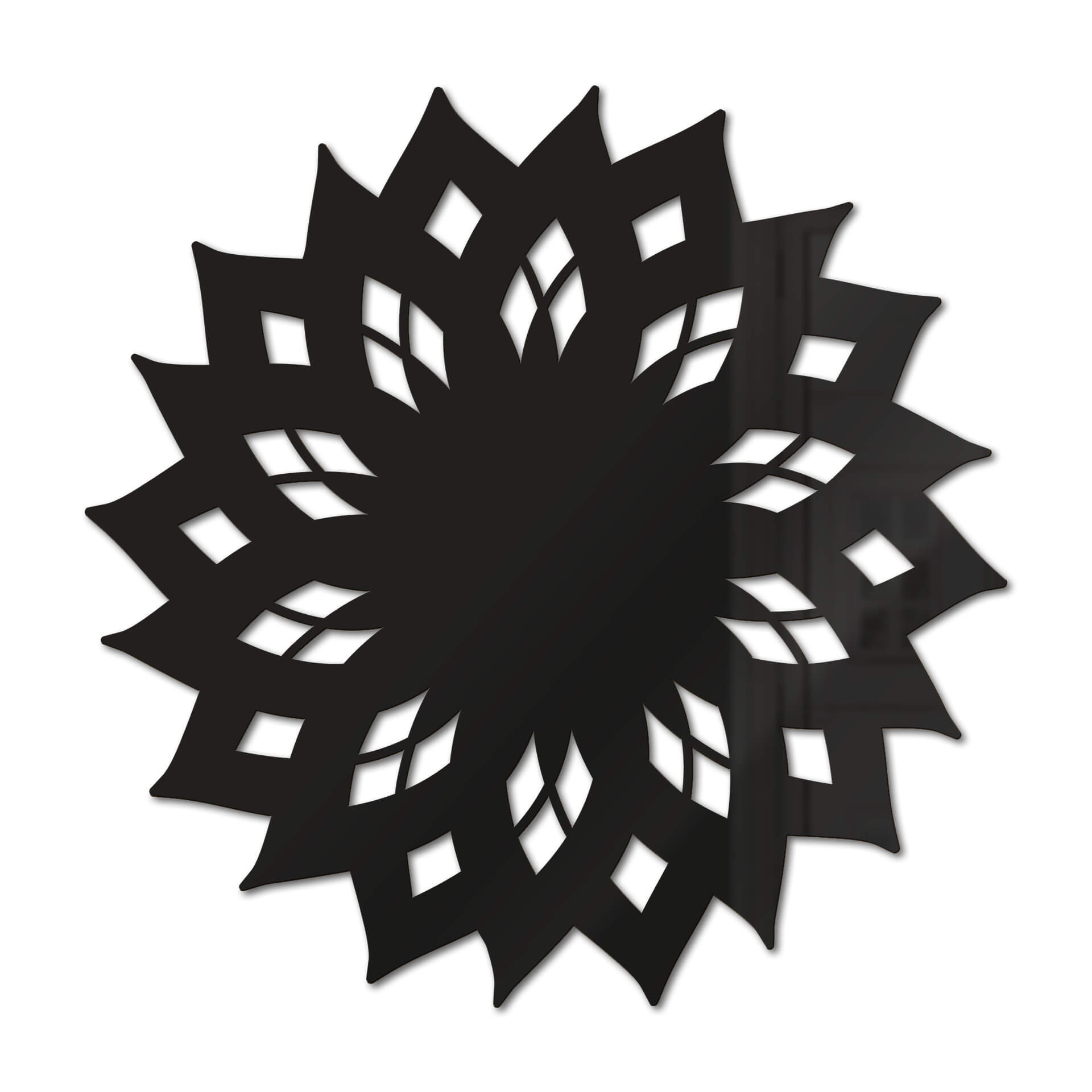 Dekoracja akrylowa - Mandala Sun 02