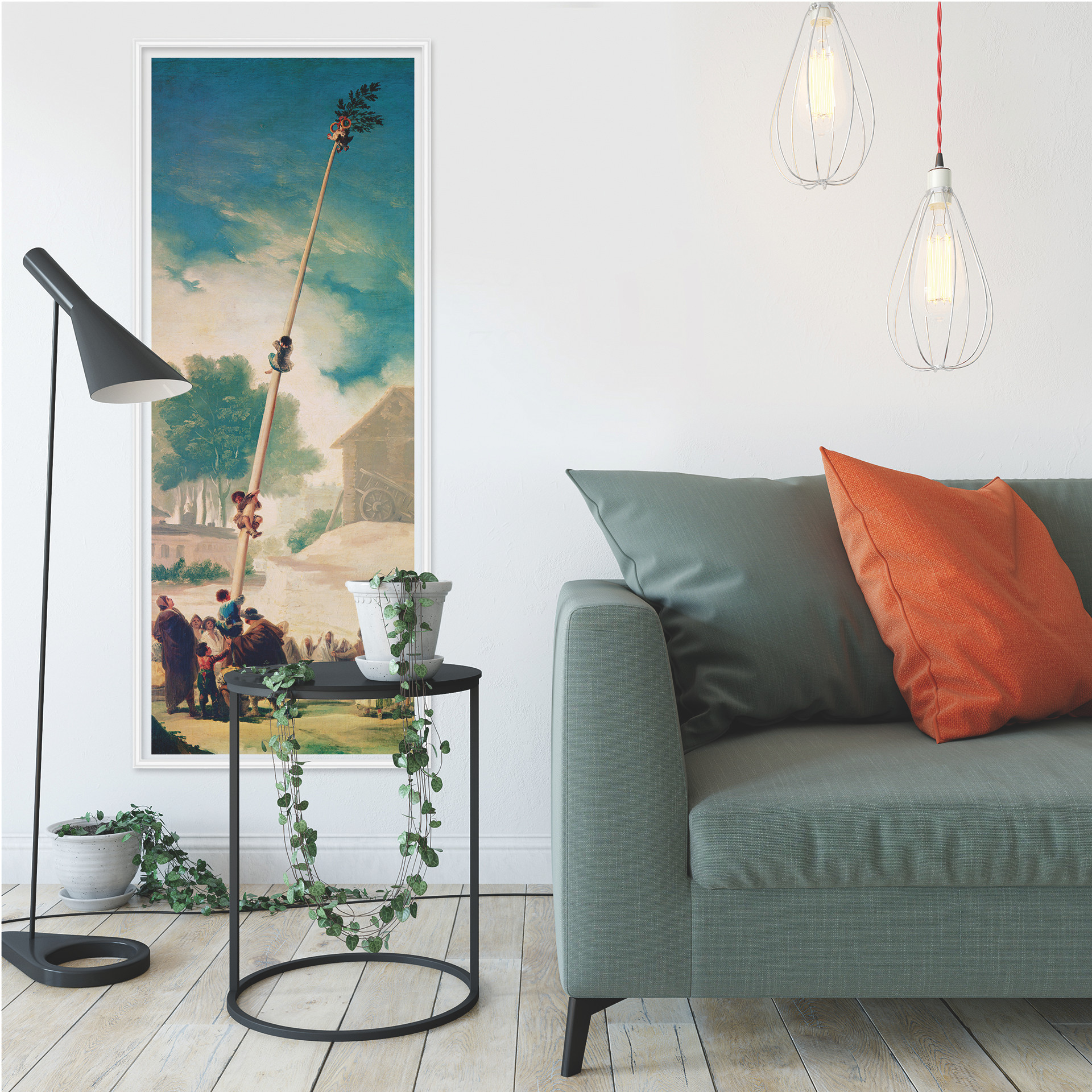 Wallprint de Goya - Der Maibaum - Panorama