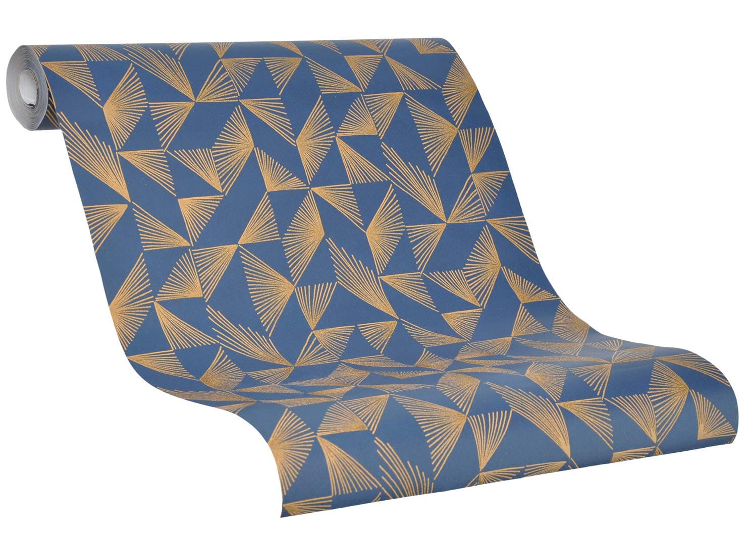 Vliestapete Grafisch Modern in Blau