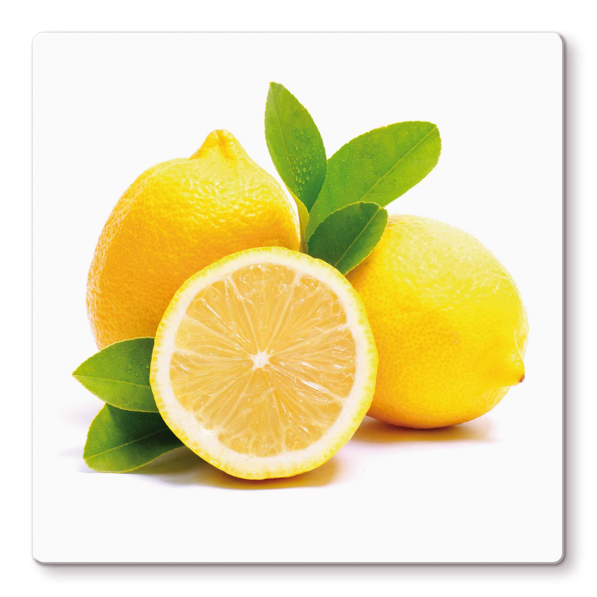Glasbillede - Citroner