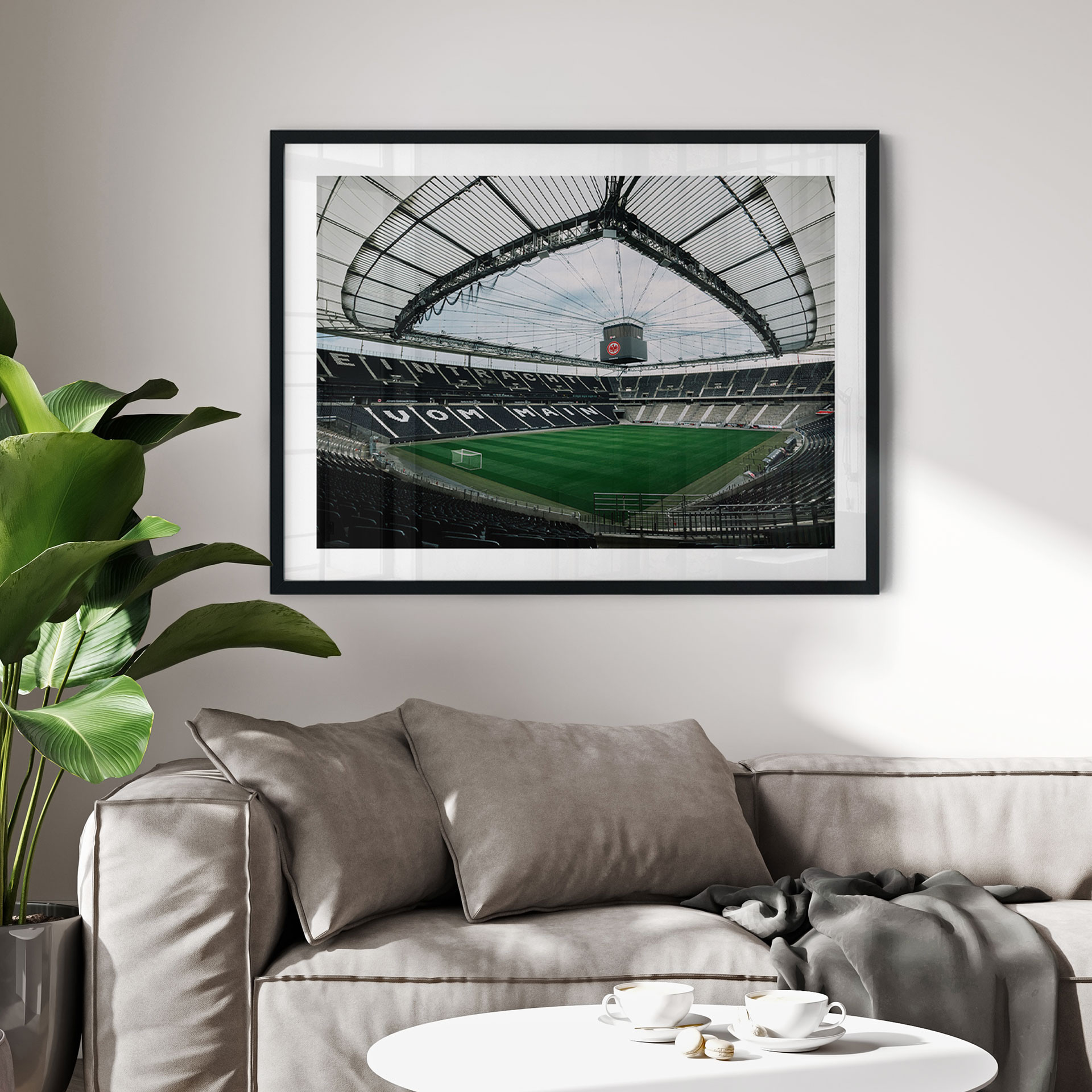 Poster Eintracht Frankfurt - Stadion Fan-Kurve