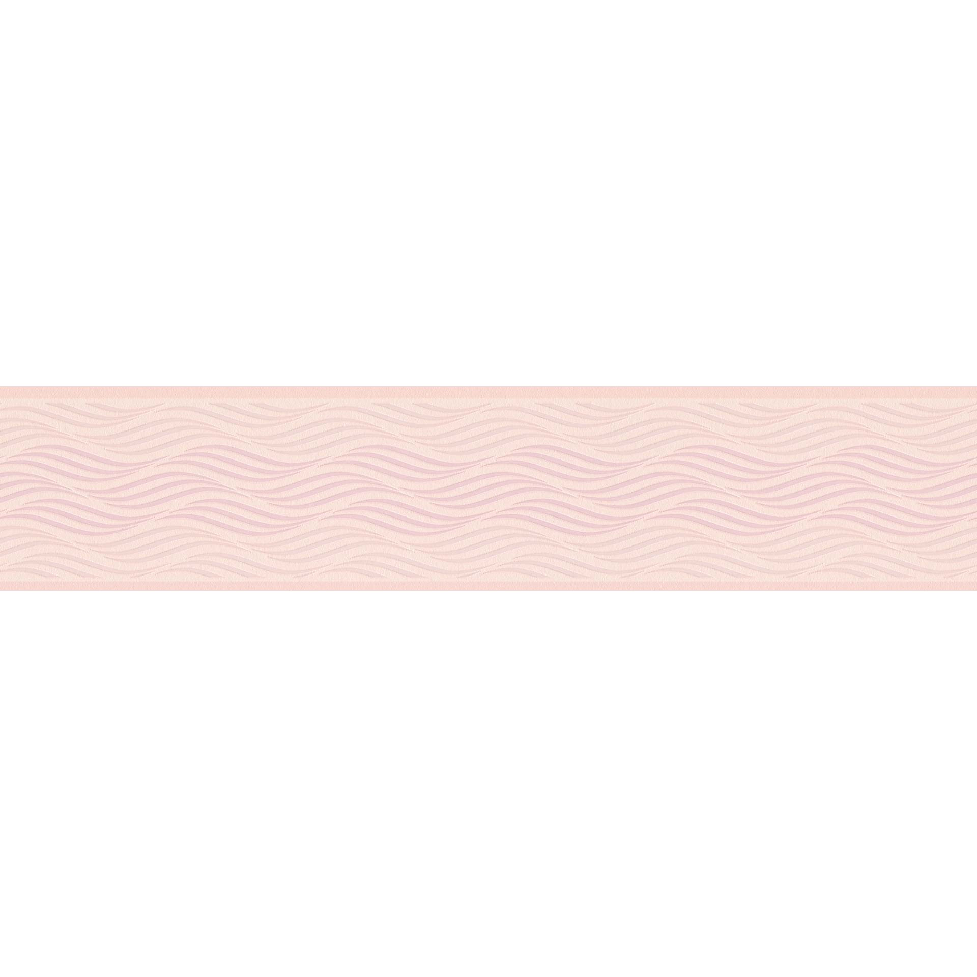 A.S. Création selbstklebende Bordüre Only Borders mit Wellen Muster rosa