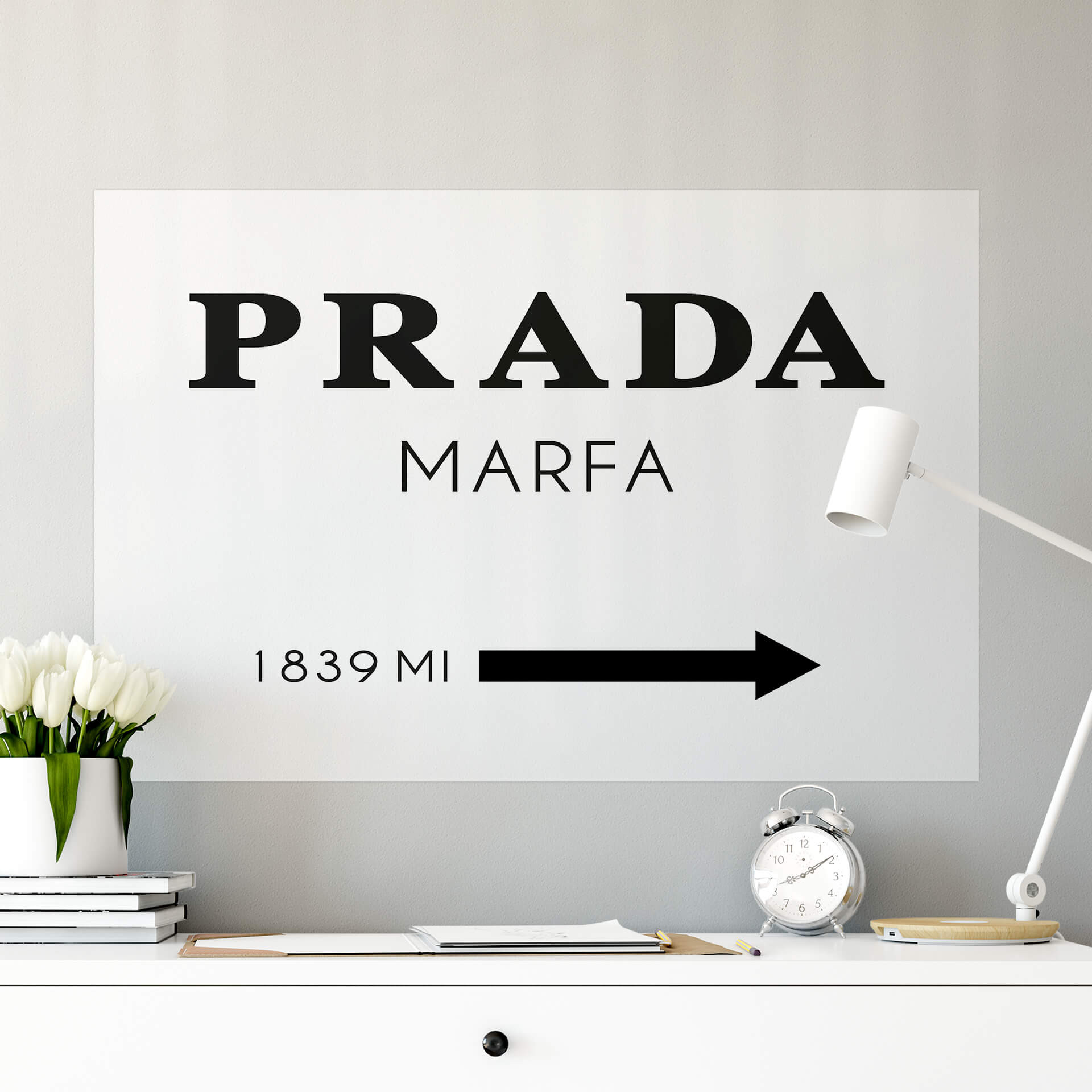 Wallprint Prada Marfa