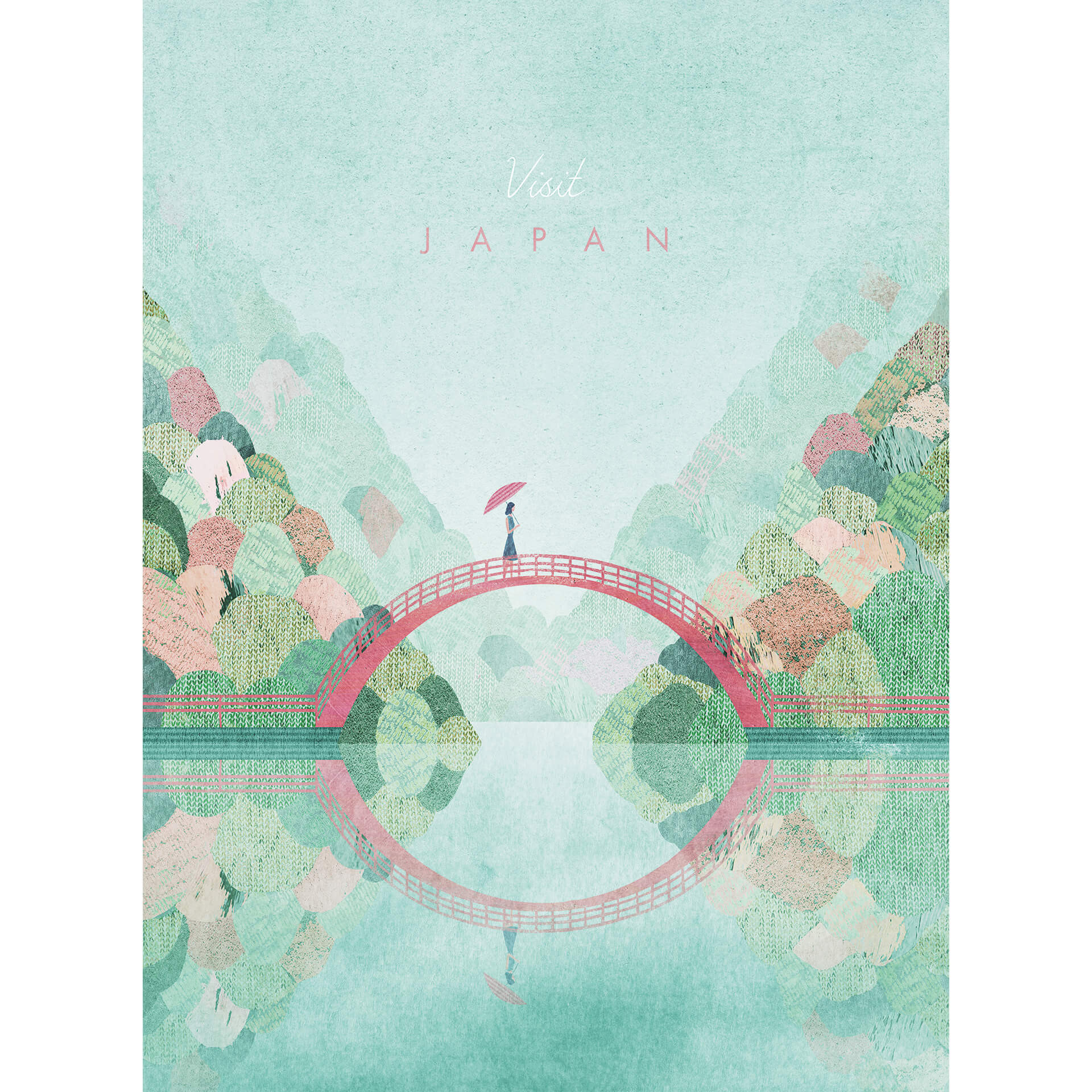 Fotobehang Rivers - Japan in de lente