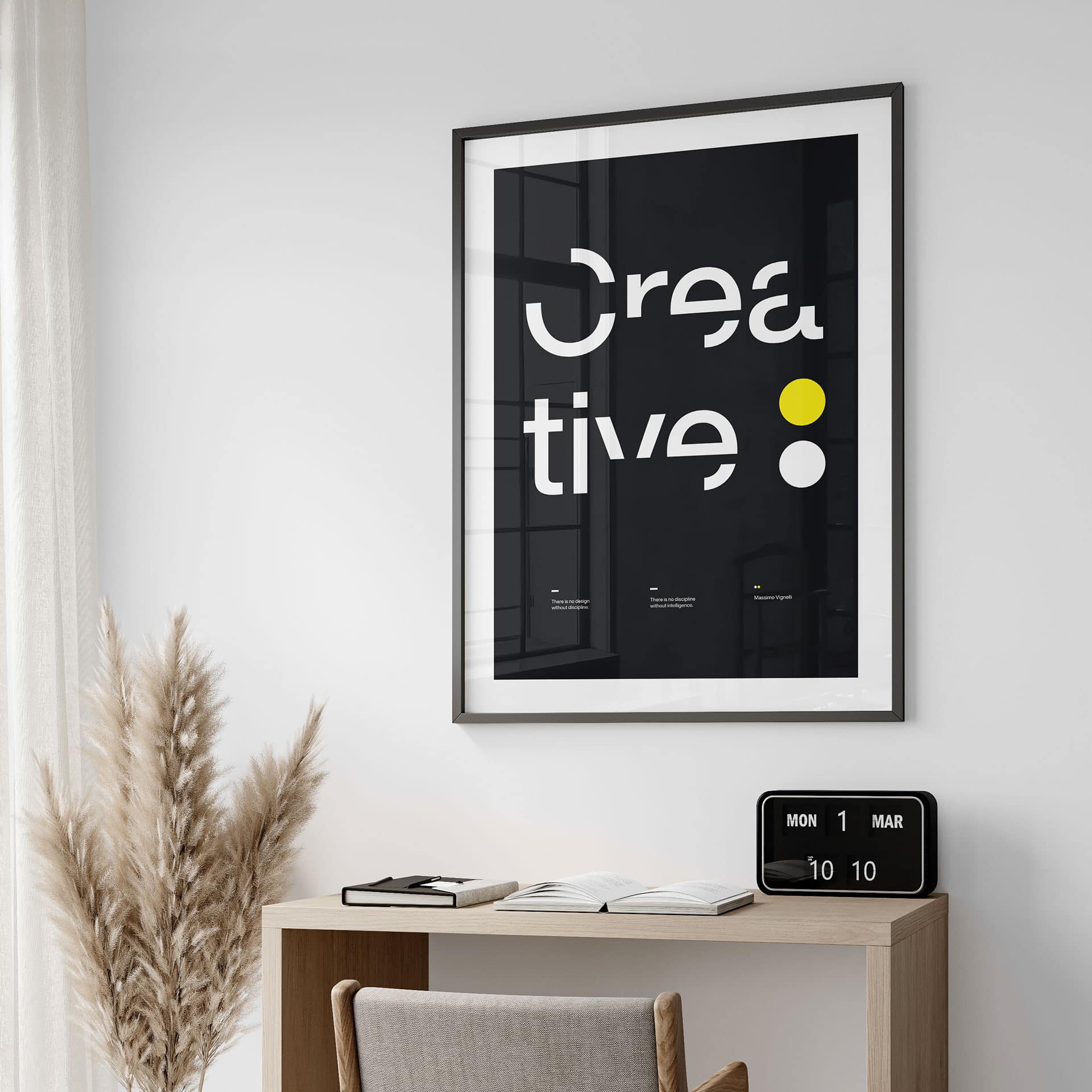 Plakat Kreatywny Design Typograficzny - Sub88 Studio