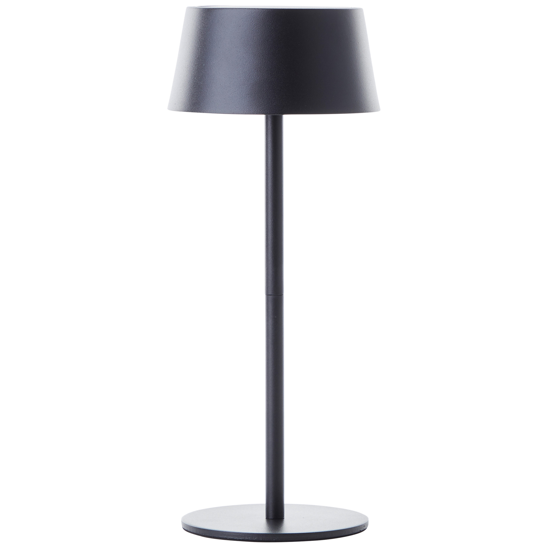 Tischleuchte Outy, schwarz, 12,5 x 30 cm, Metall Outdoor Tischleuchte