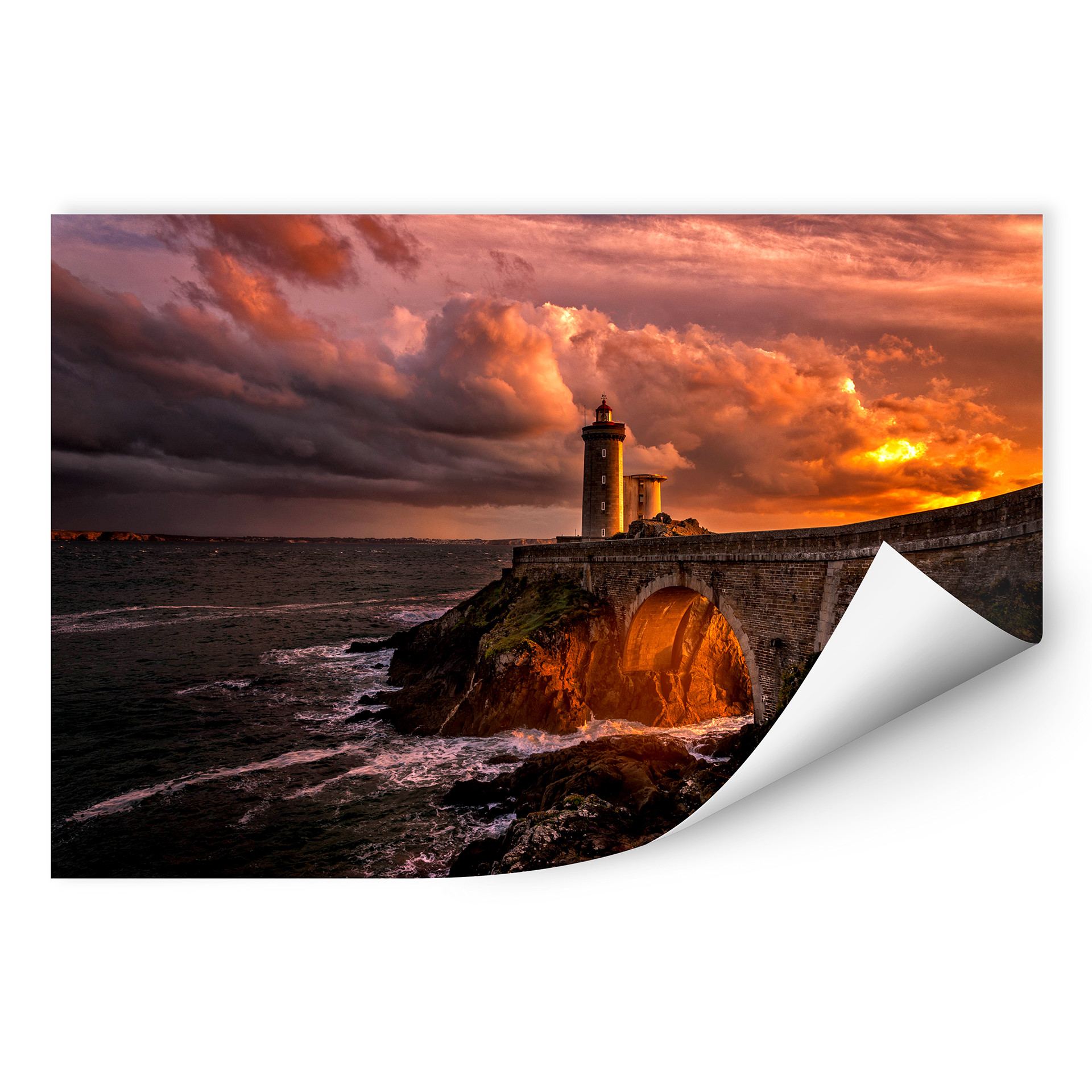 Wallprint Denis - Sun is down