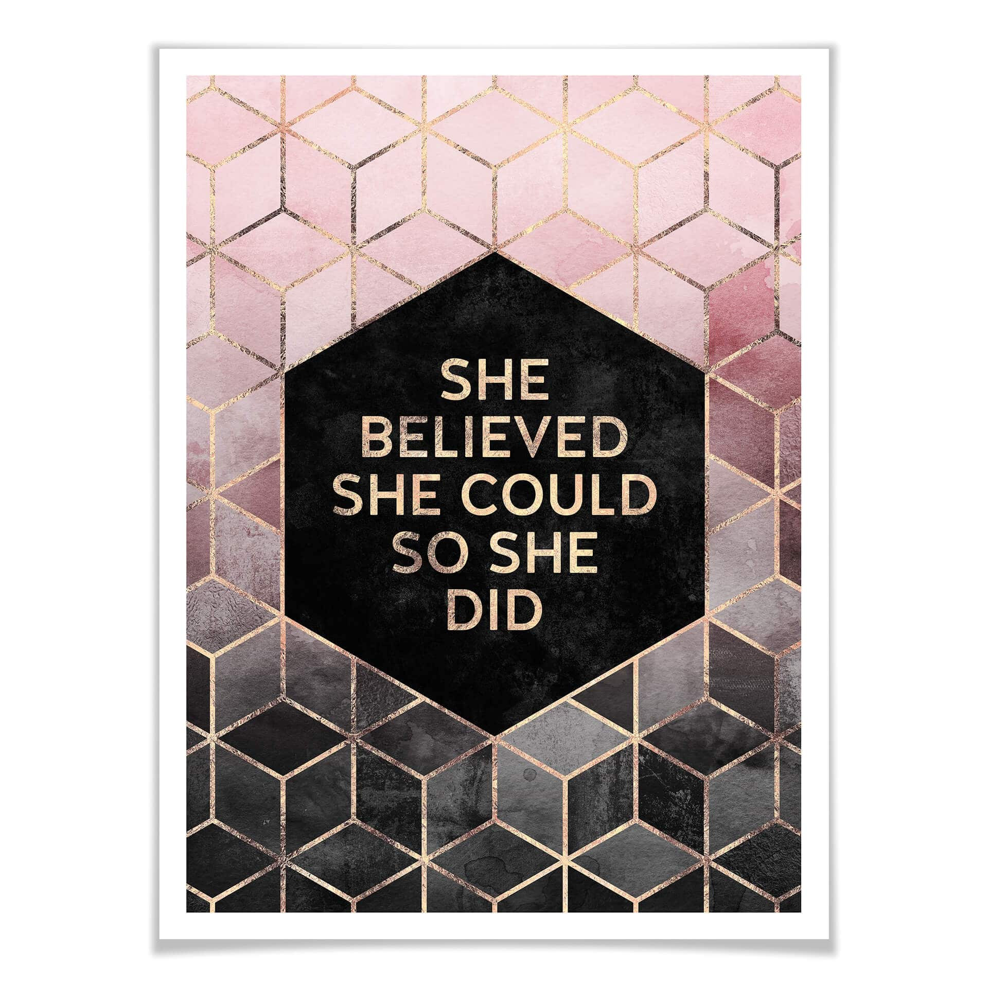 Plakat Fredriksson - She Believed