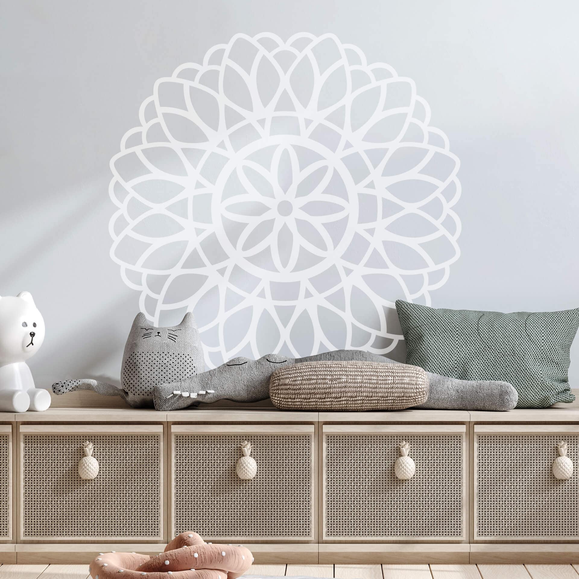 Wandtattoo Mandala Blume des Lebens