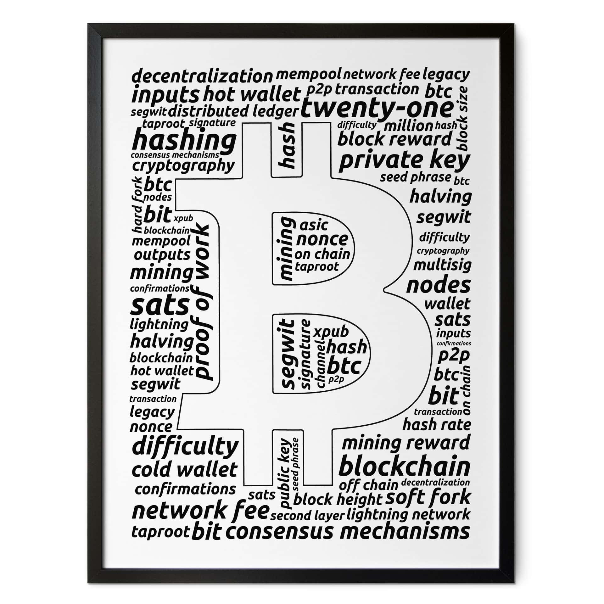 Plakat kryptowalutowy