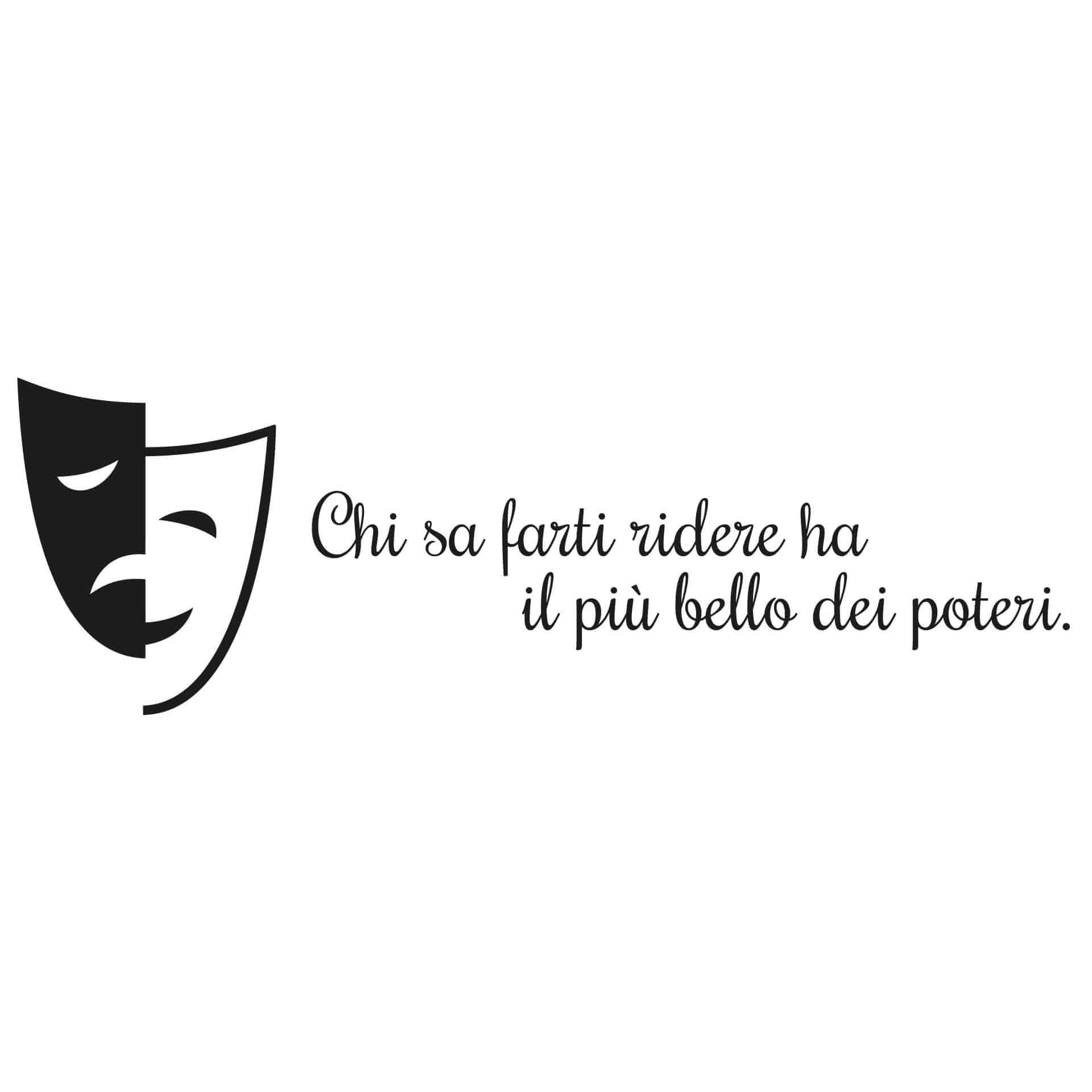 Wandtattoo Chi sa farti...