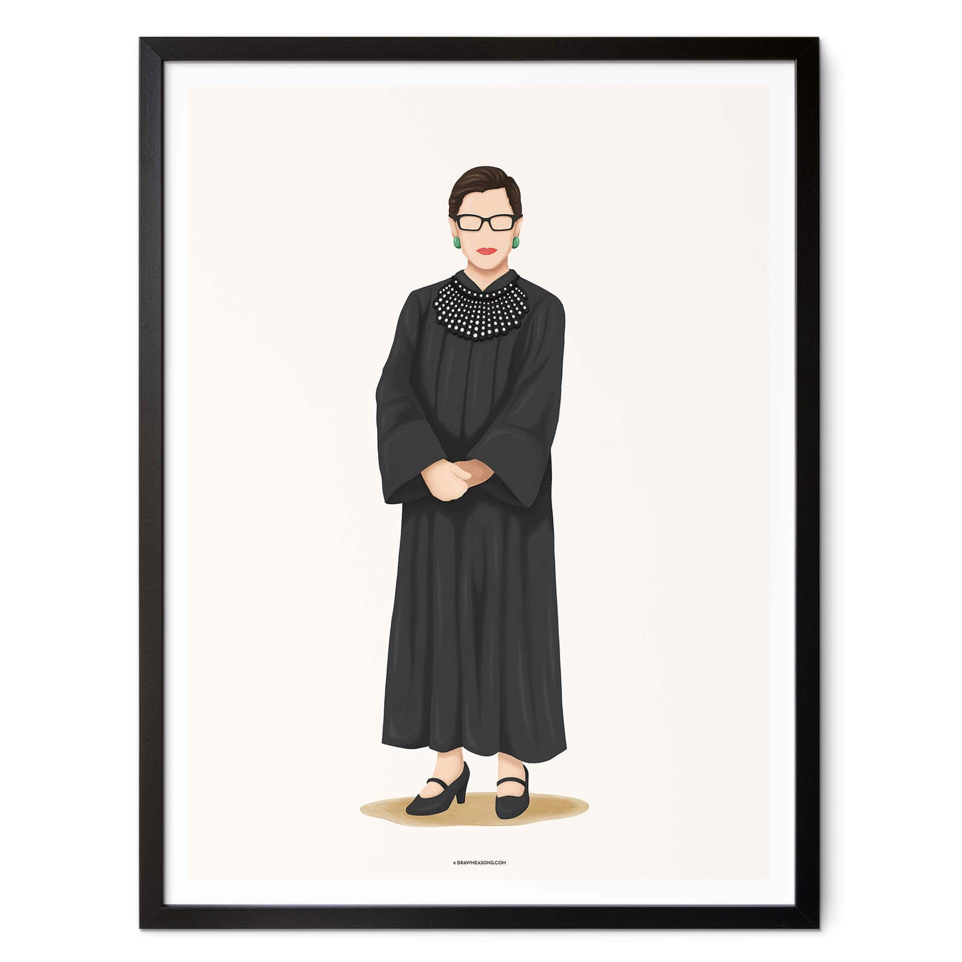Plakat Tohmé - Ruth Bader Ginsburg