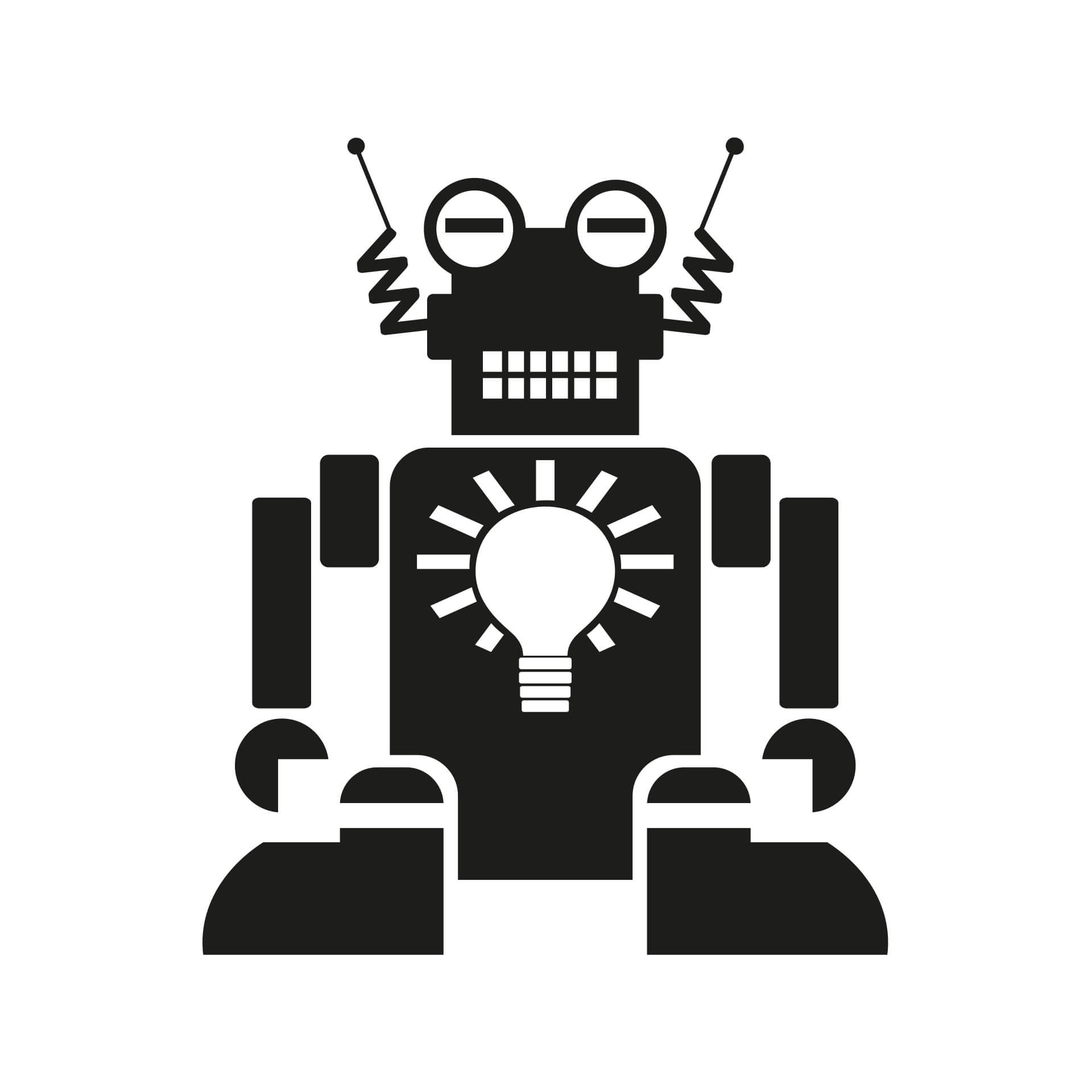 Robot Aaron wallsticker
