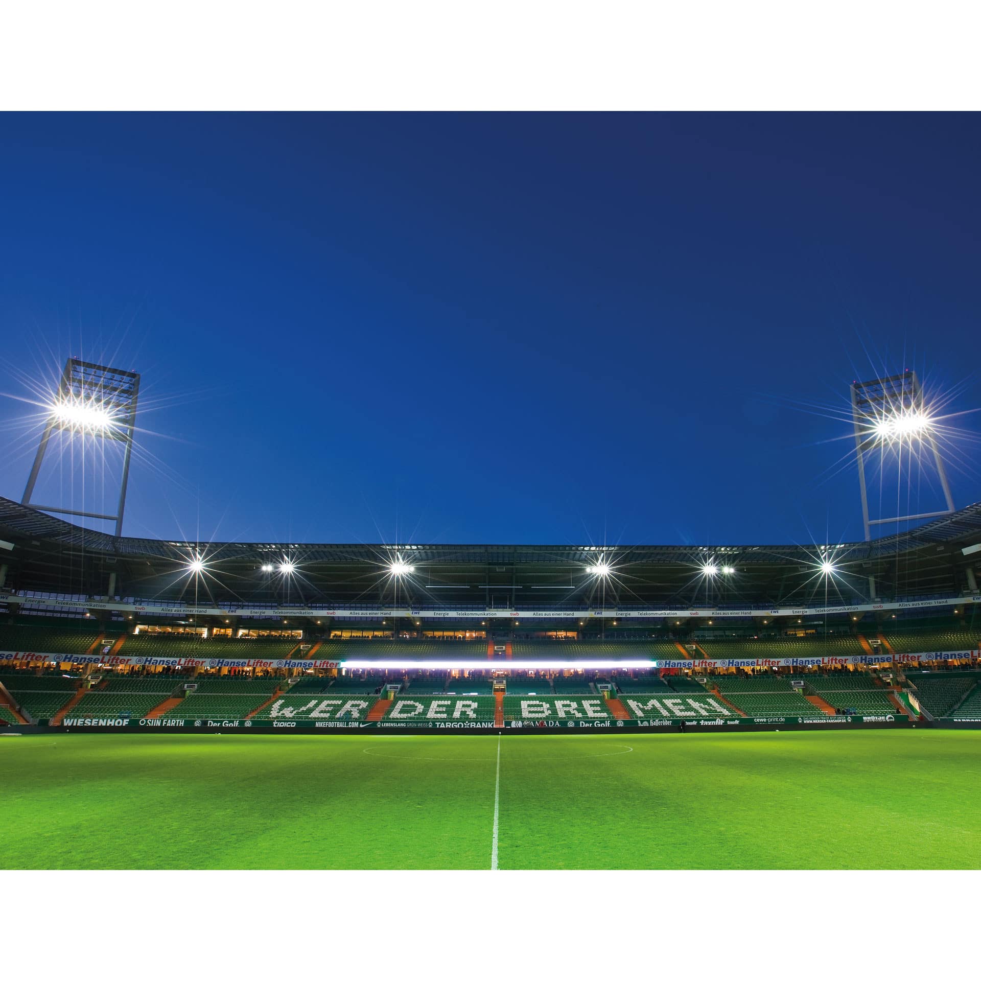 Fototapete Weserstadion Tribüne - 336x260 cm