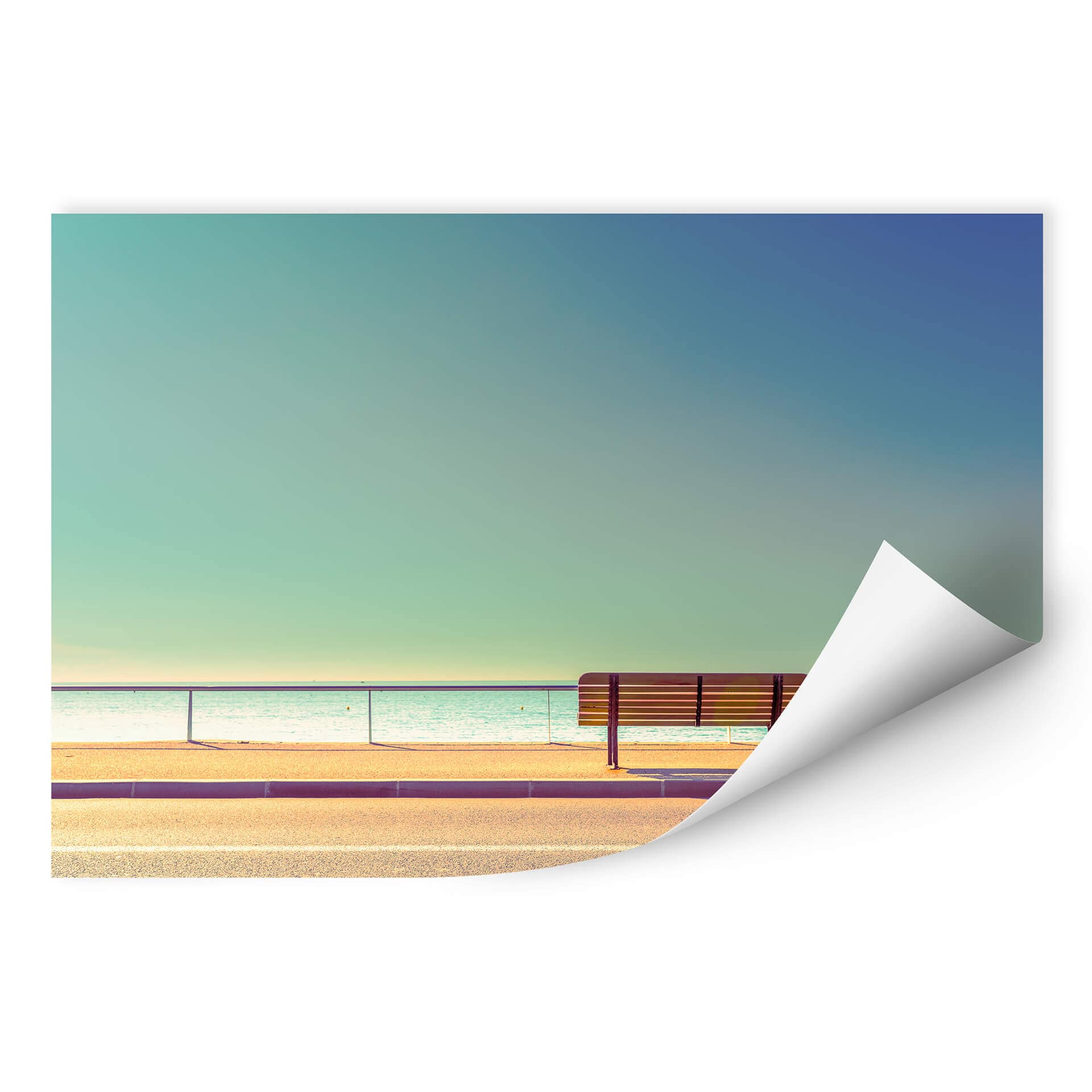 Muurprint Bratkovic - The Bench