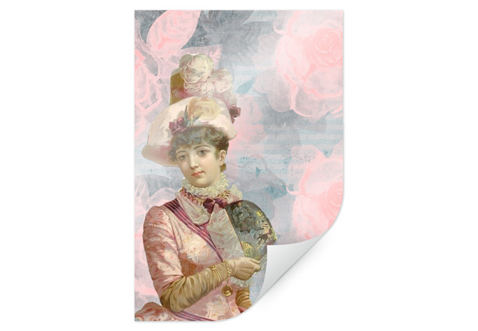 Poster - Ragazza vintage 04