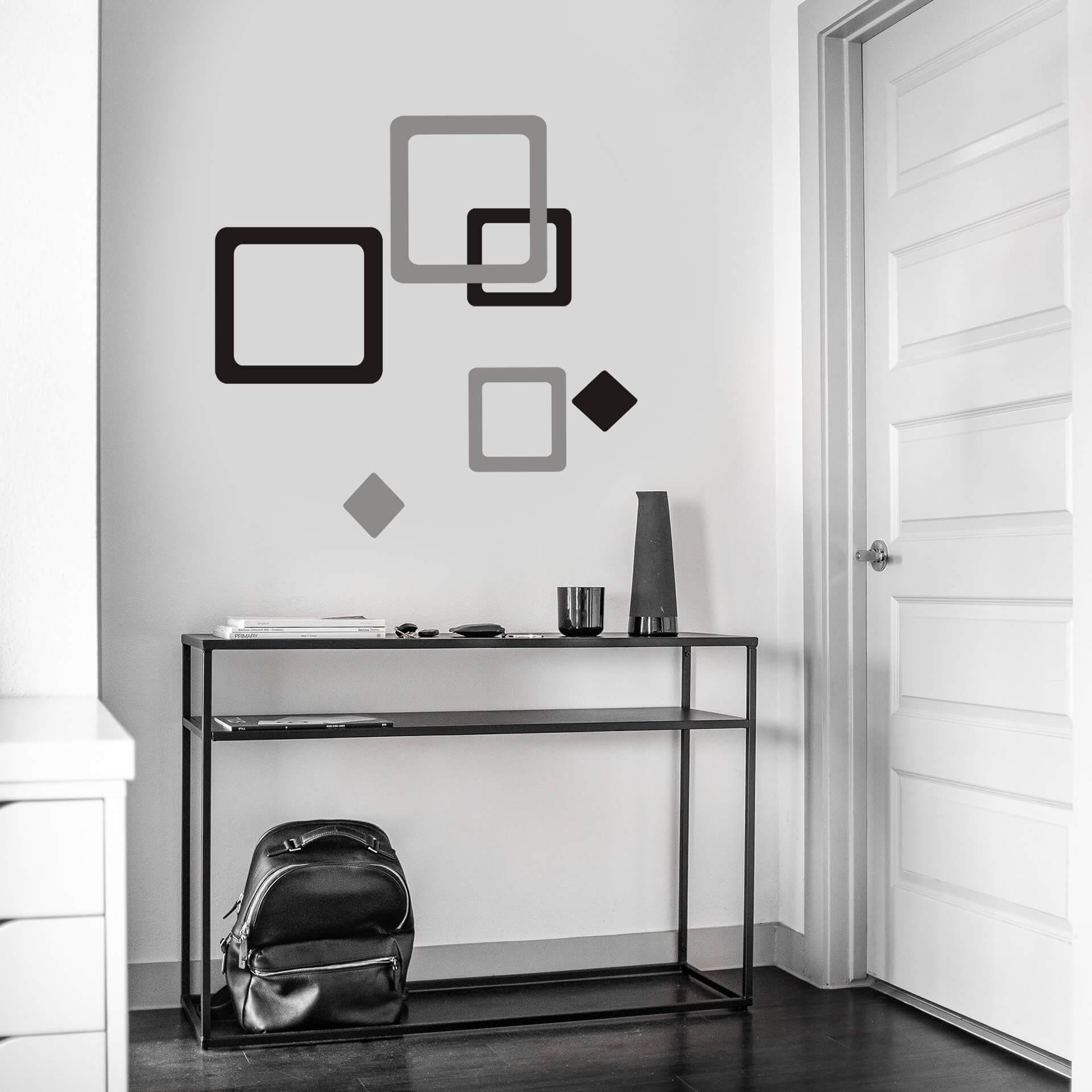 Wallsticker Samling af Firkanter