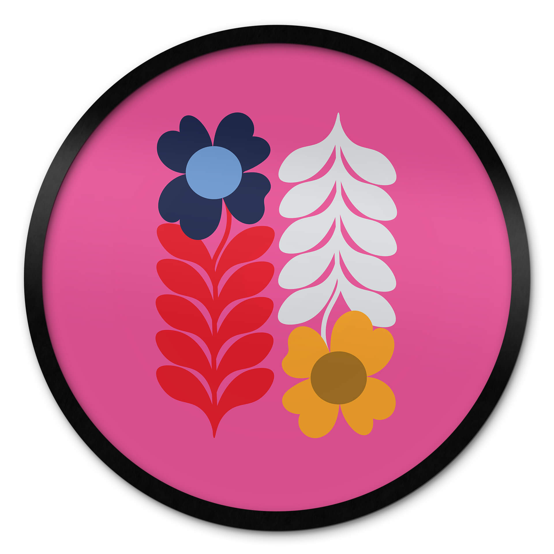Poster Collett - Retro Flowers