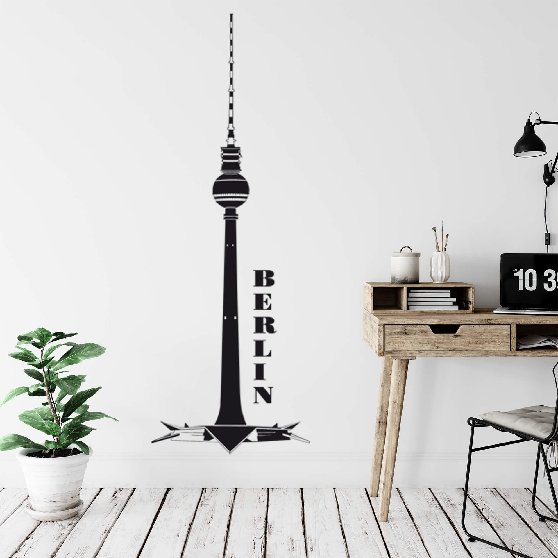 Wallsticker Berlin TV Tårn 1