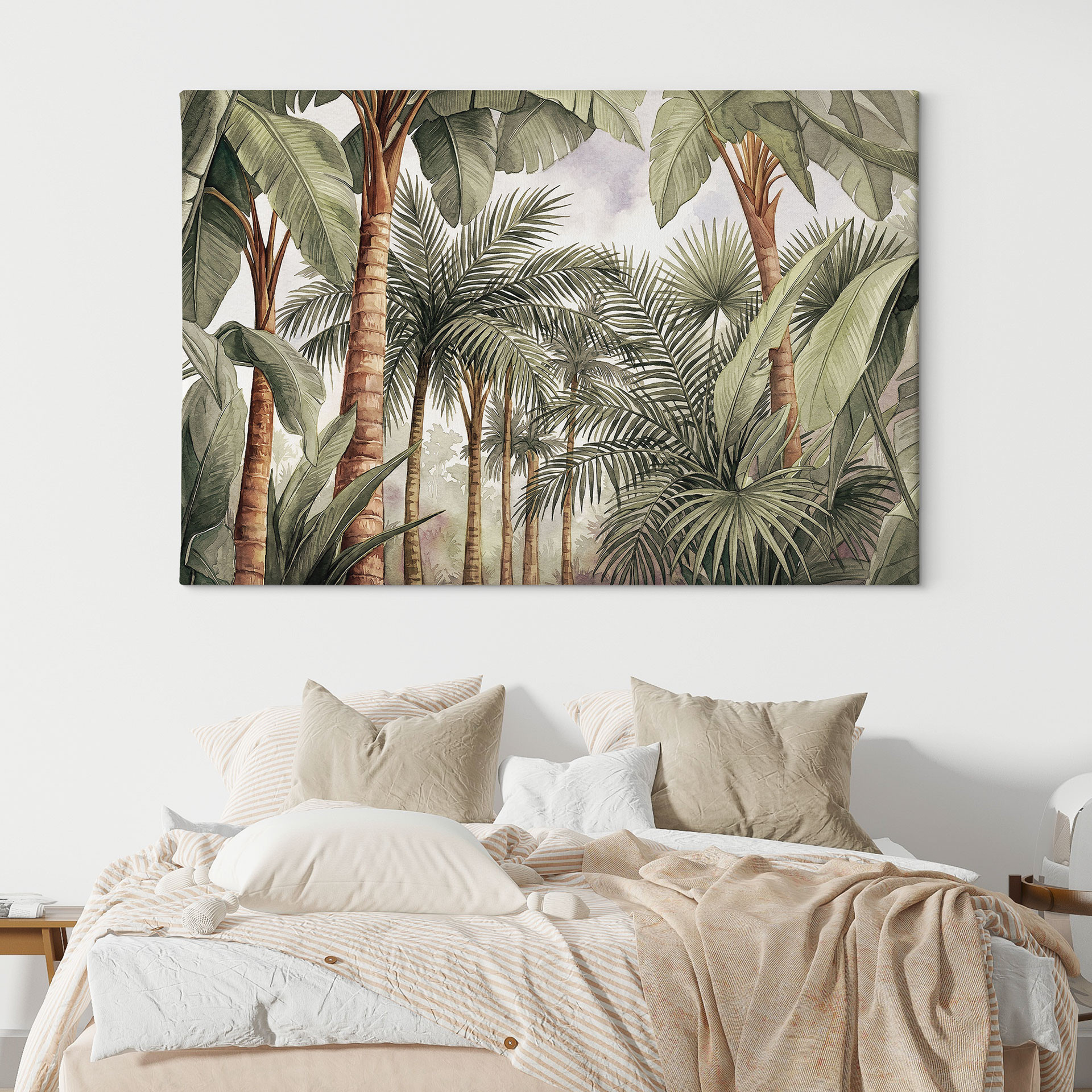 Leinwandbild Tropischer Palmenwald - Pictufy Studio