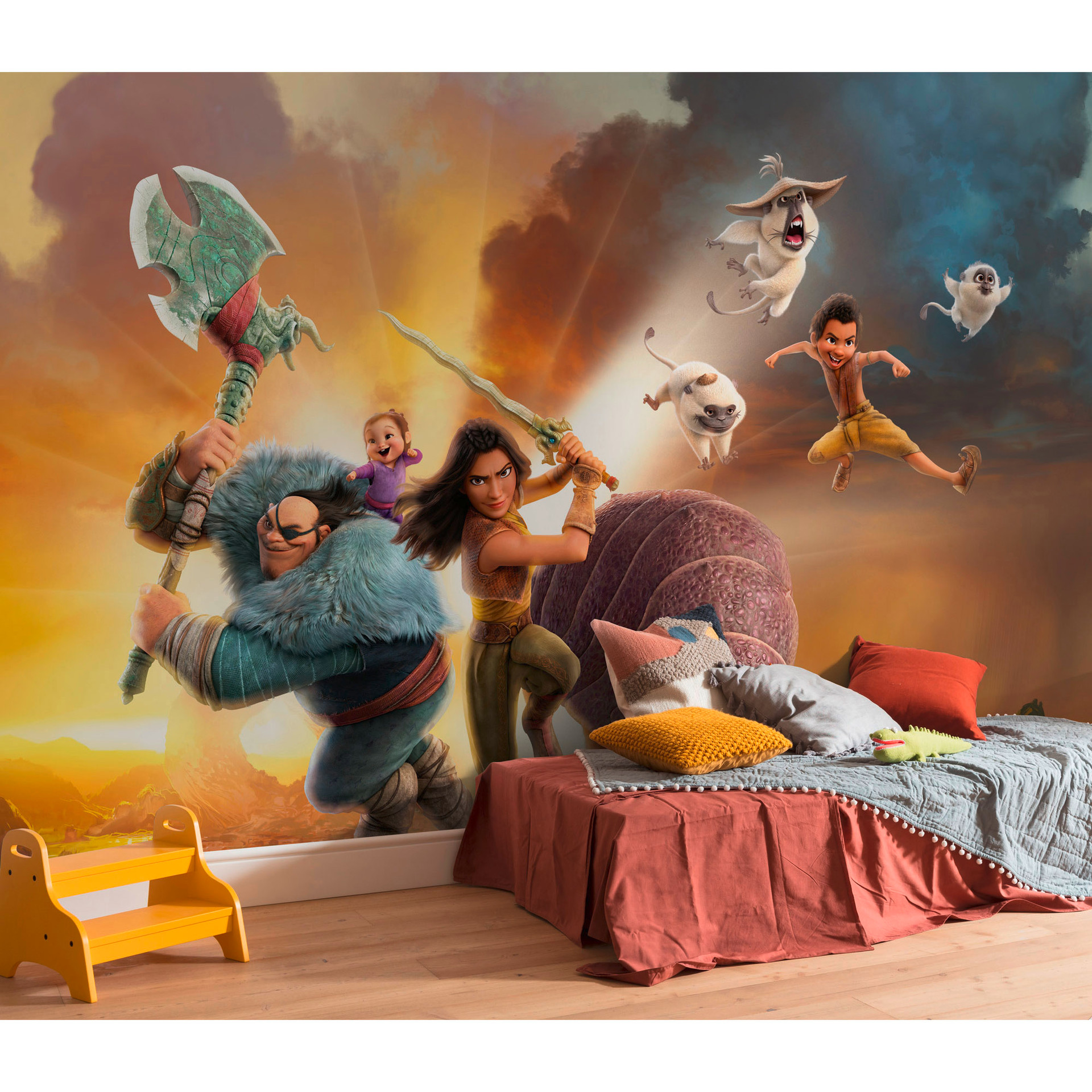 Vlies behang - Raya Missie - 400 x 250 cm