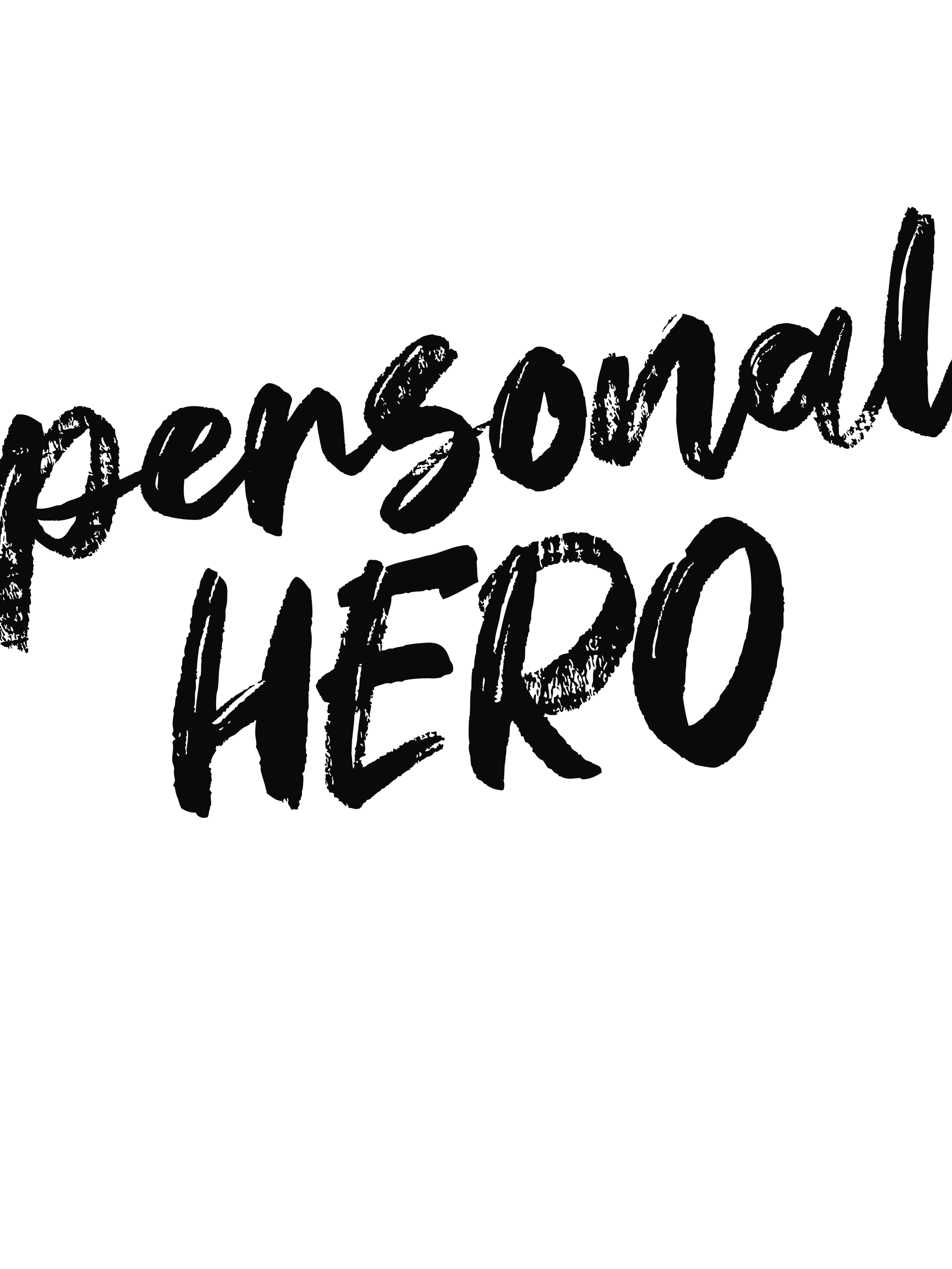 Personalisiertes Poster Personal Hero