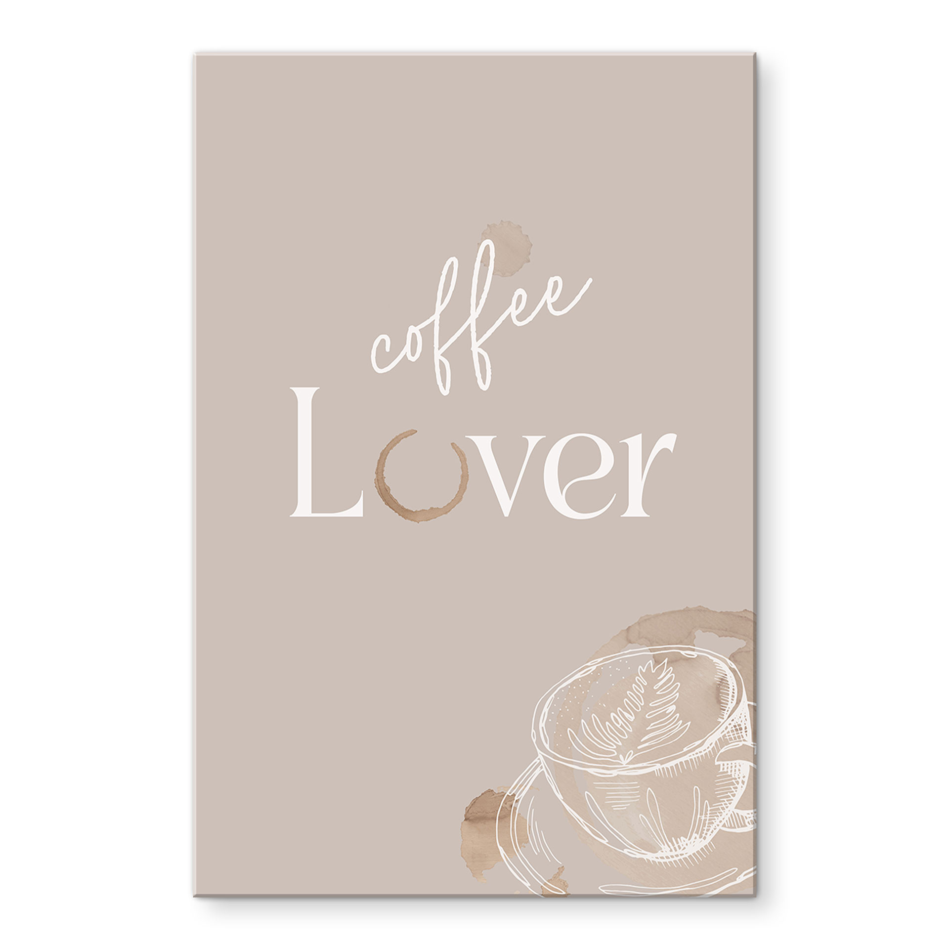 Akrylbillede Coffee Lover