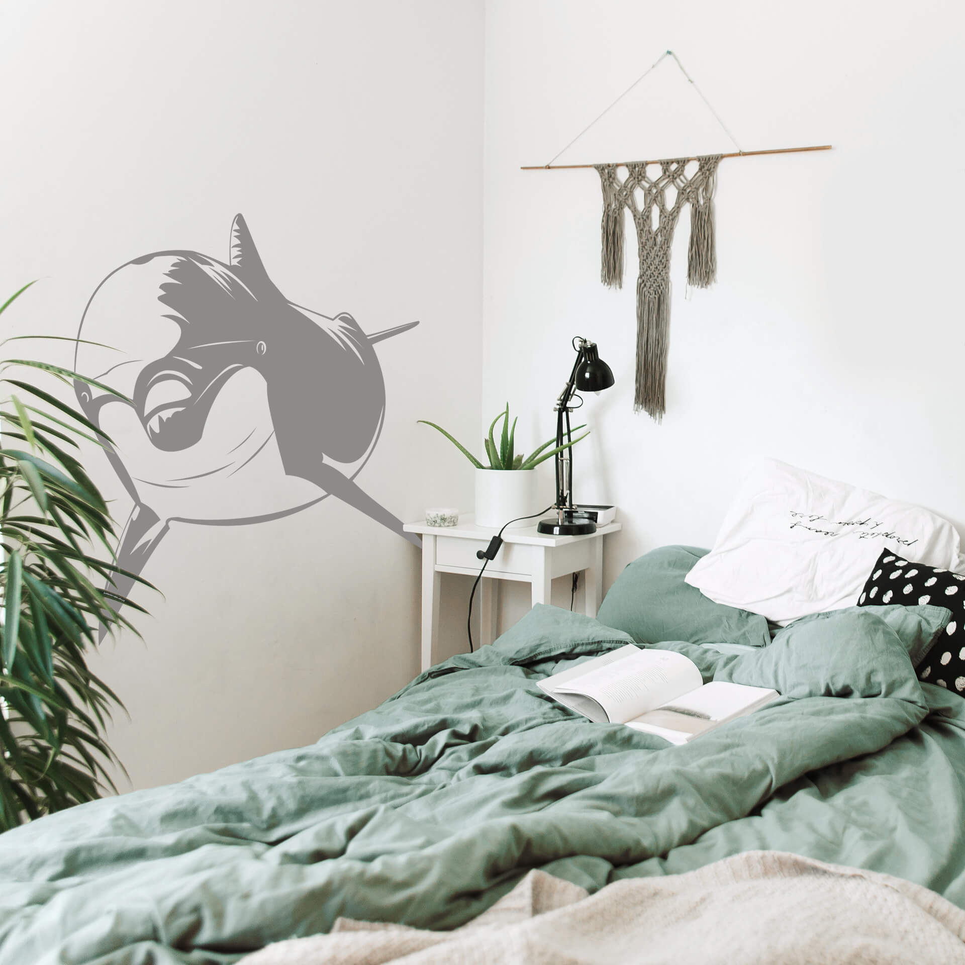Wallsticker Delfin 2