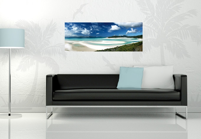 Wallprint W - Whitehaven Beach - Panorama