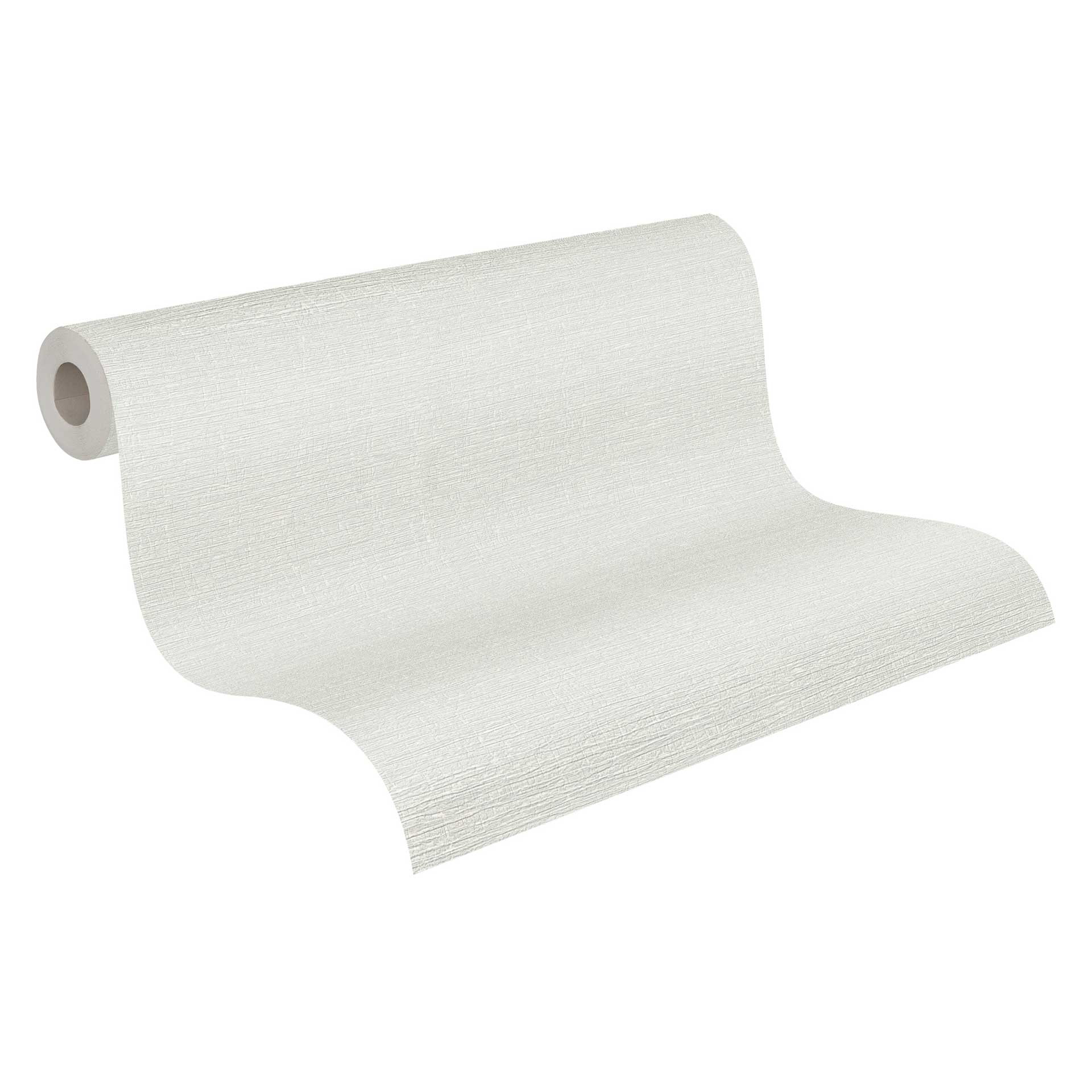 Vliesbehang in zuiver wit met structuur - Perfect voor een helder en licht gevoel van ruimte