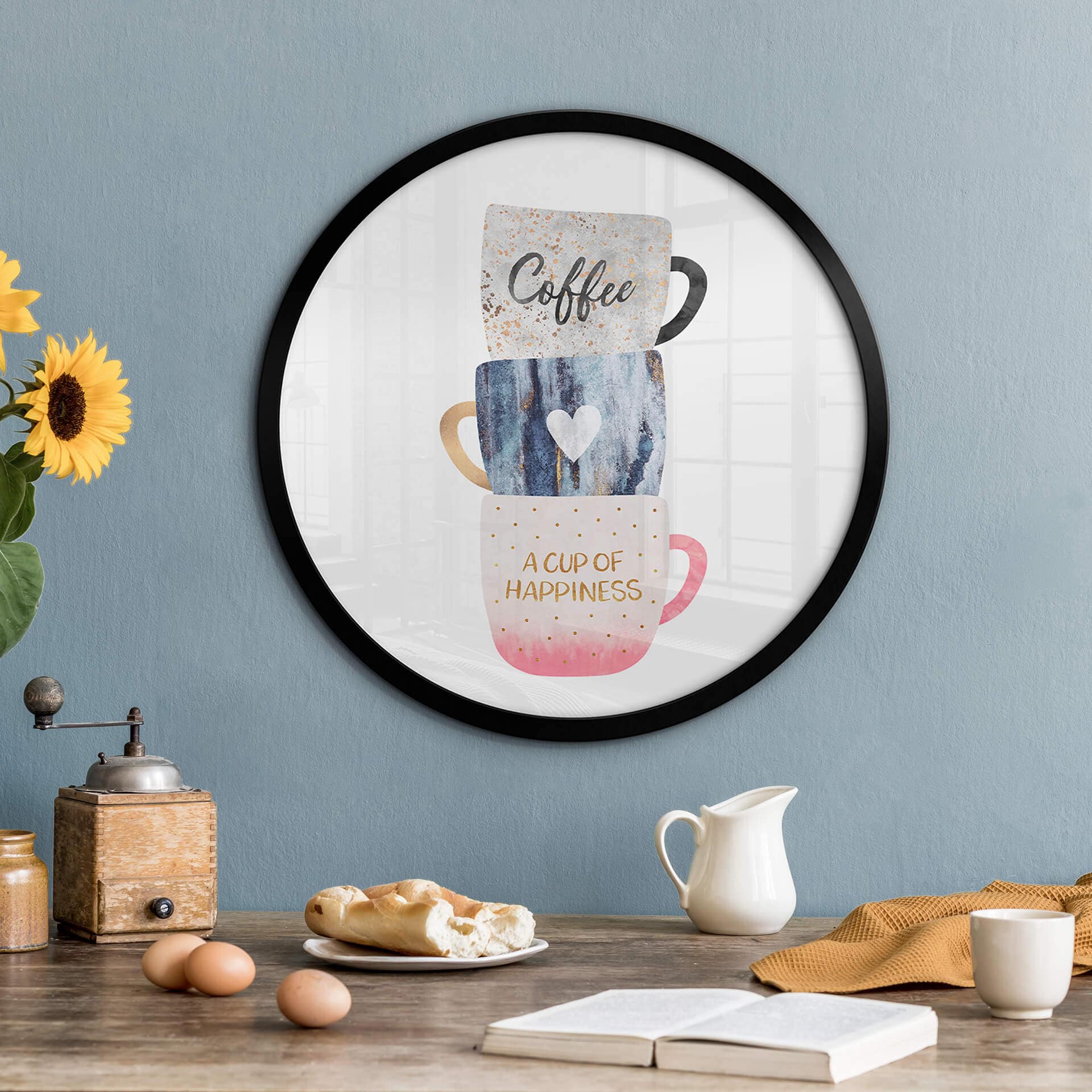 Poster Fredriksson - A Cup of Happines