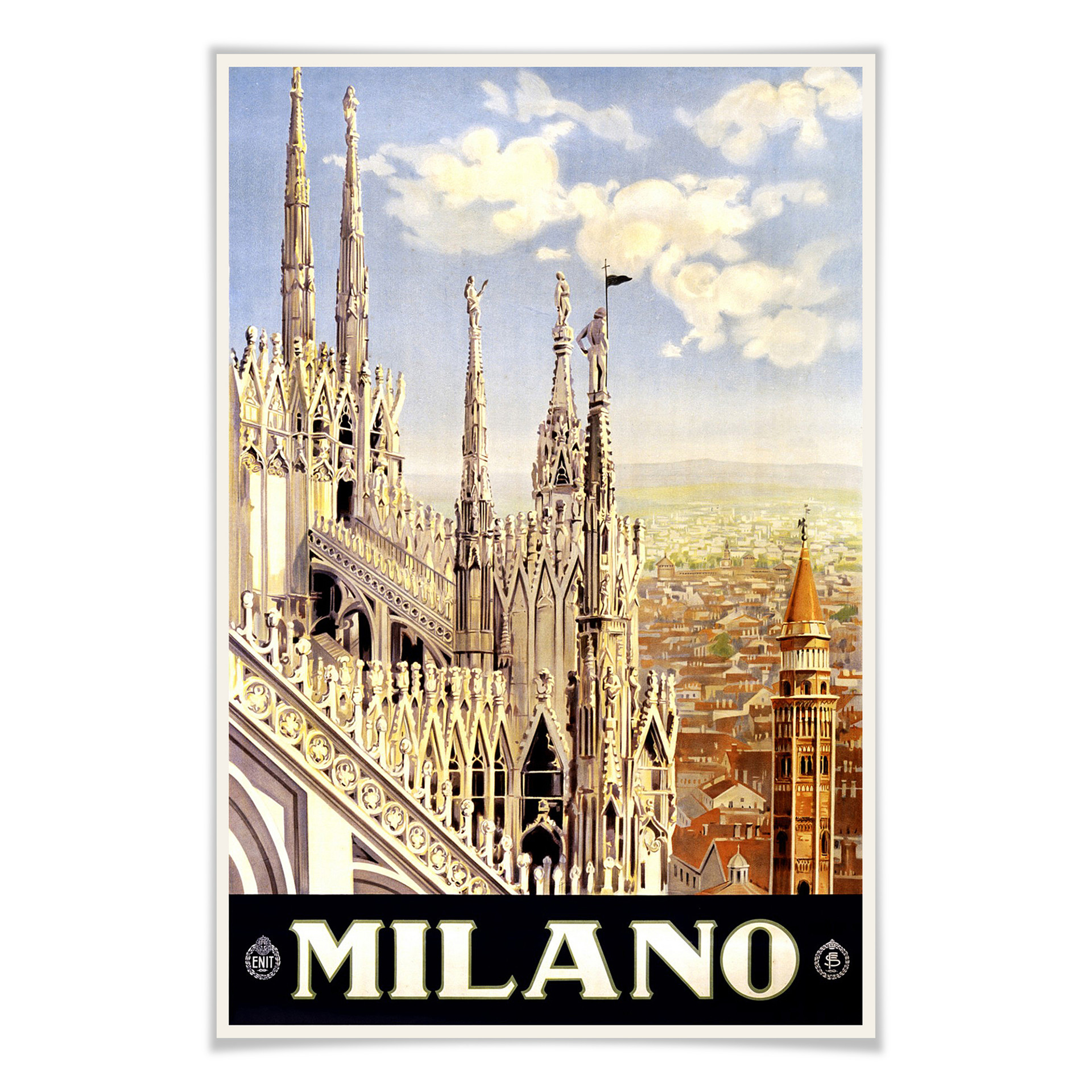 Poster - Viaggi vintage - Milano