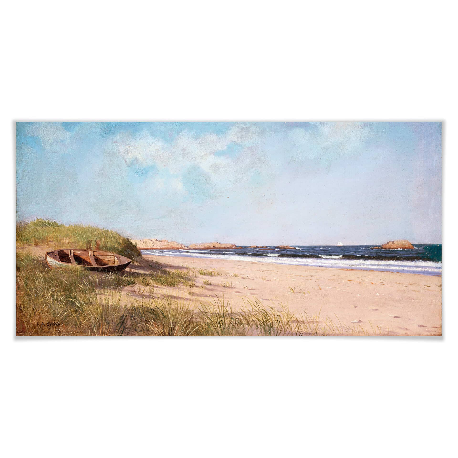 Poster - Silva - Sur le plage - Panorama