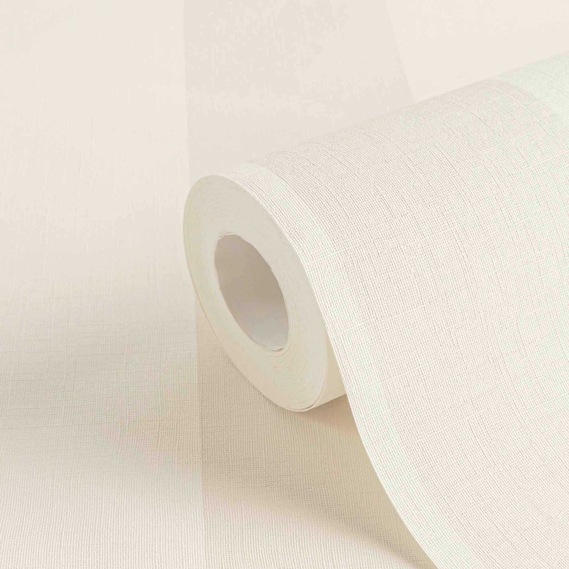 Strepen behang wit beige - vliesbehang kunstbehang A.S. Création - mat en licht getextureerd