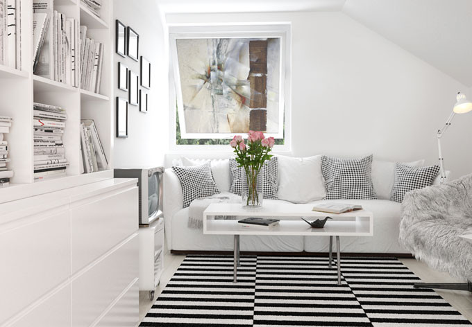 Raamfolie Schmucker – White Composition
