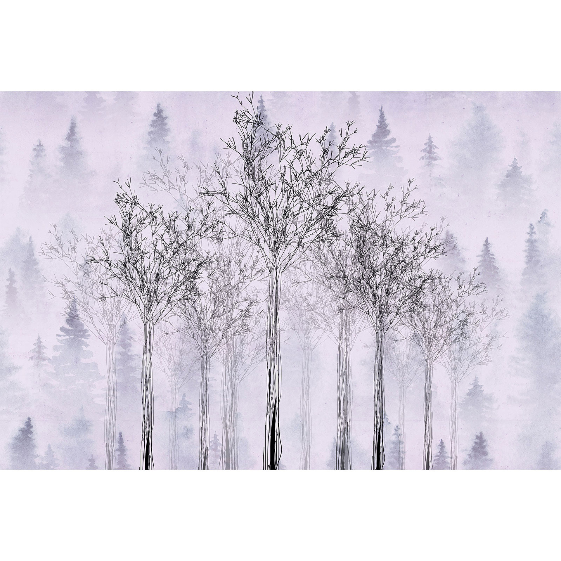 Architects Paper Papier peint photo Atelier 47 Trees Artwork forêt