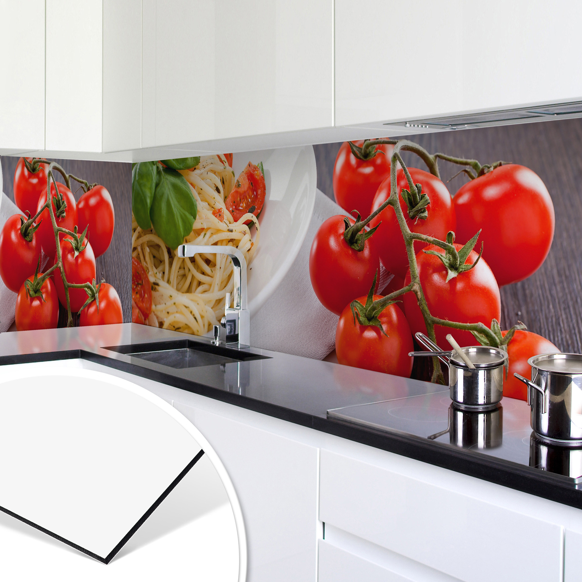 Küchenrückwand - Alu-Dibond - Pasta Italiano